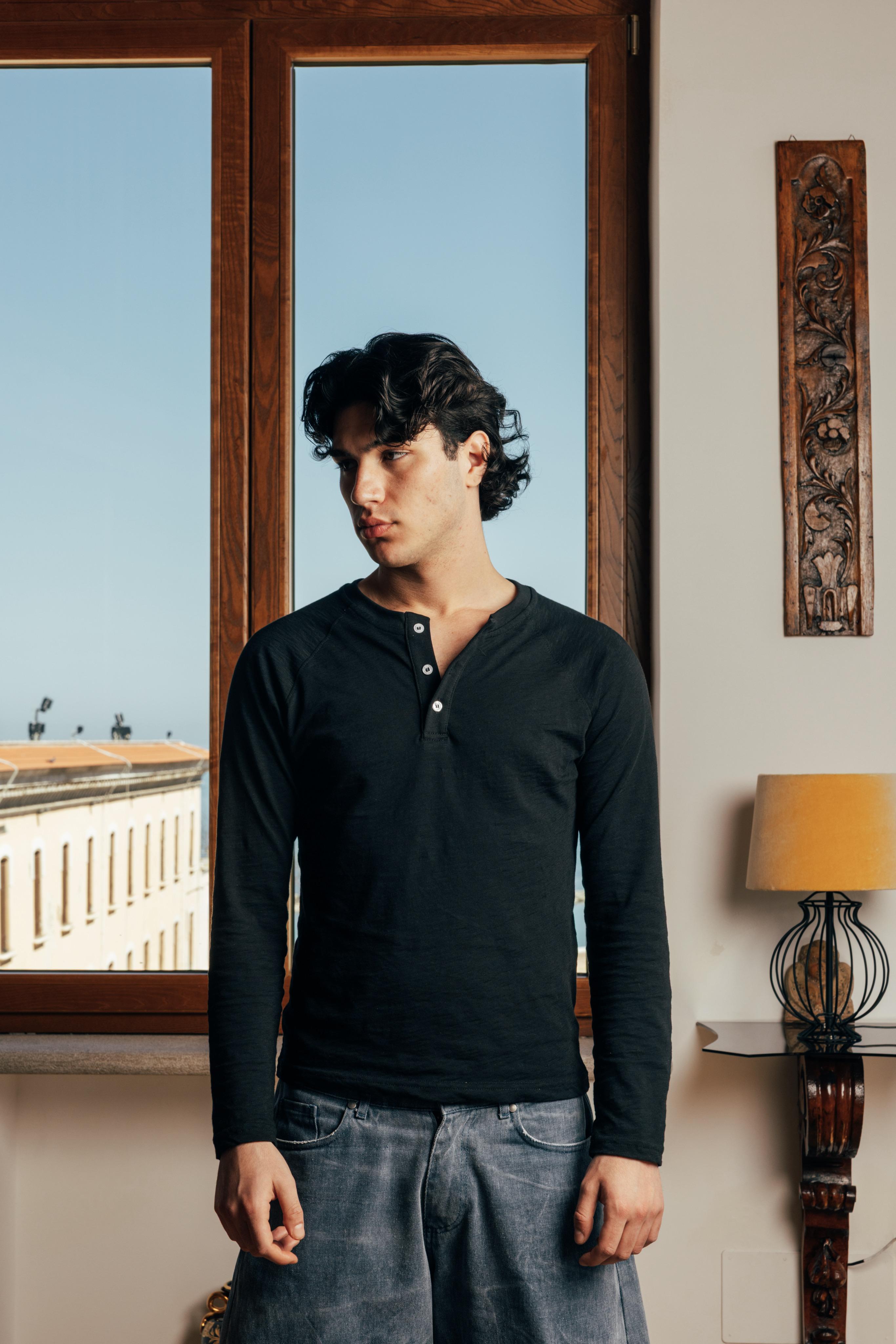Serafino Shirt Noir