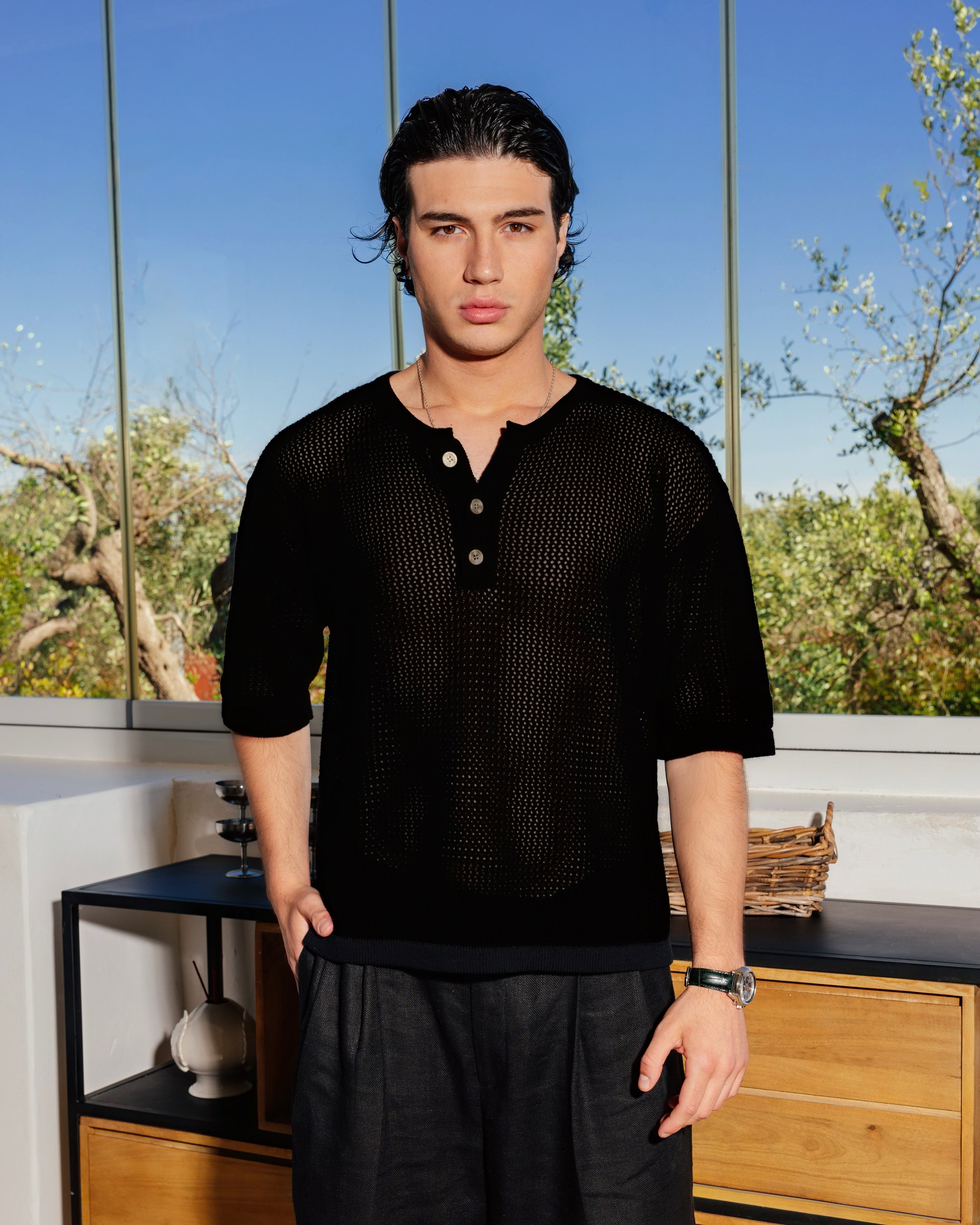 Serafino Crochet - Black
