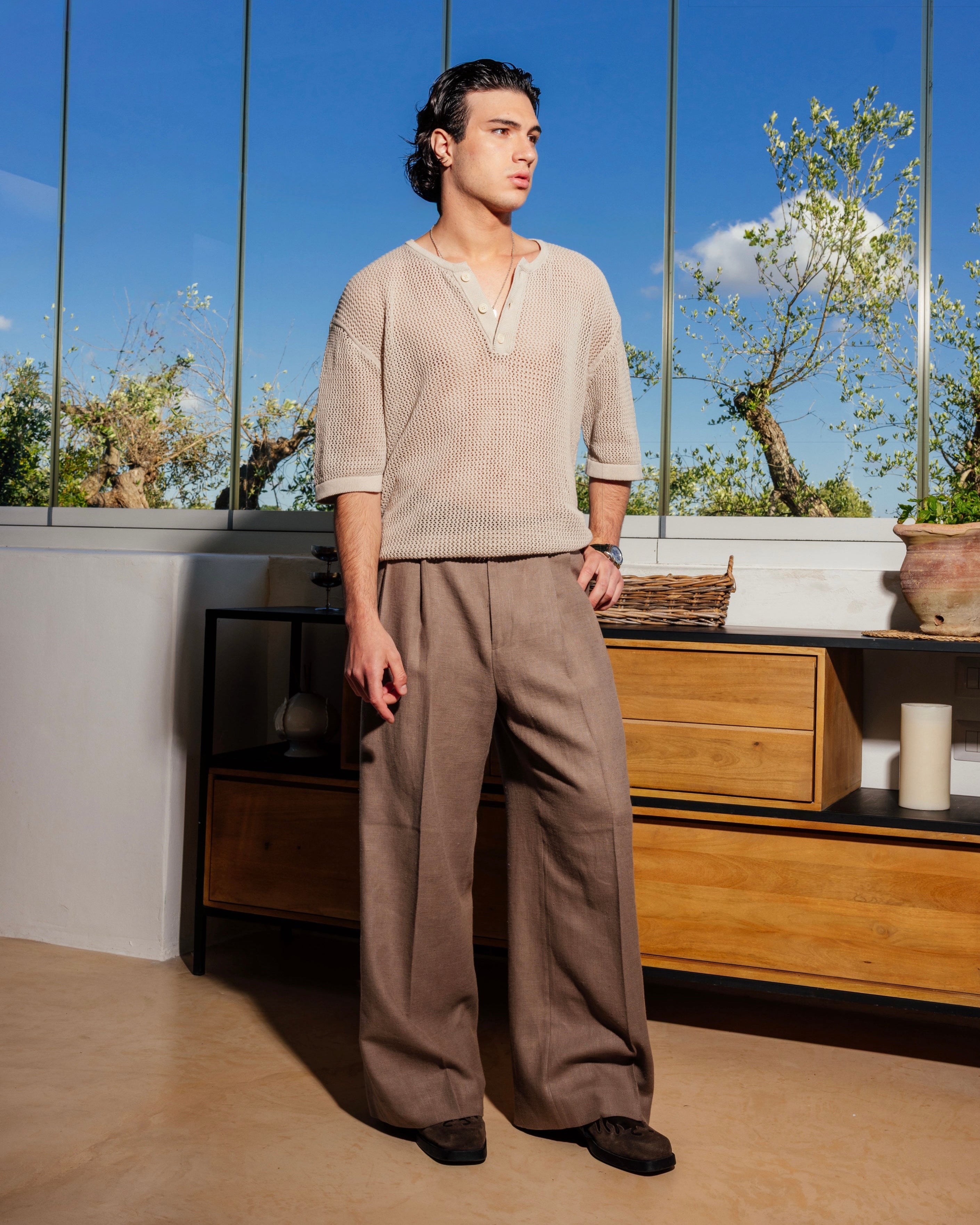 Ramiè Sartorial Pant - Taupe
