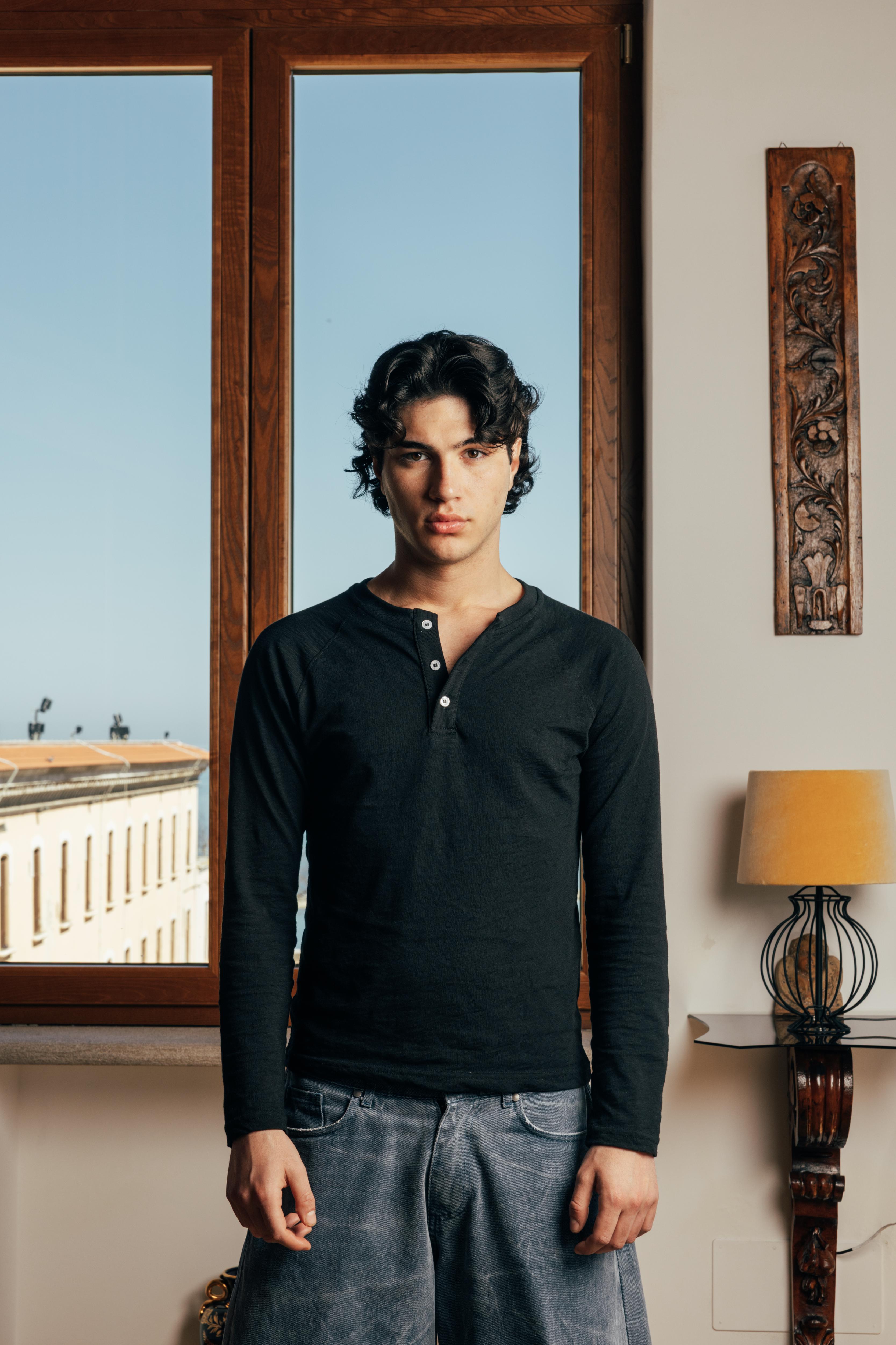 Serafino Shirt Noir