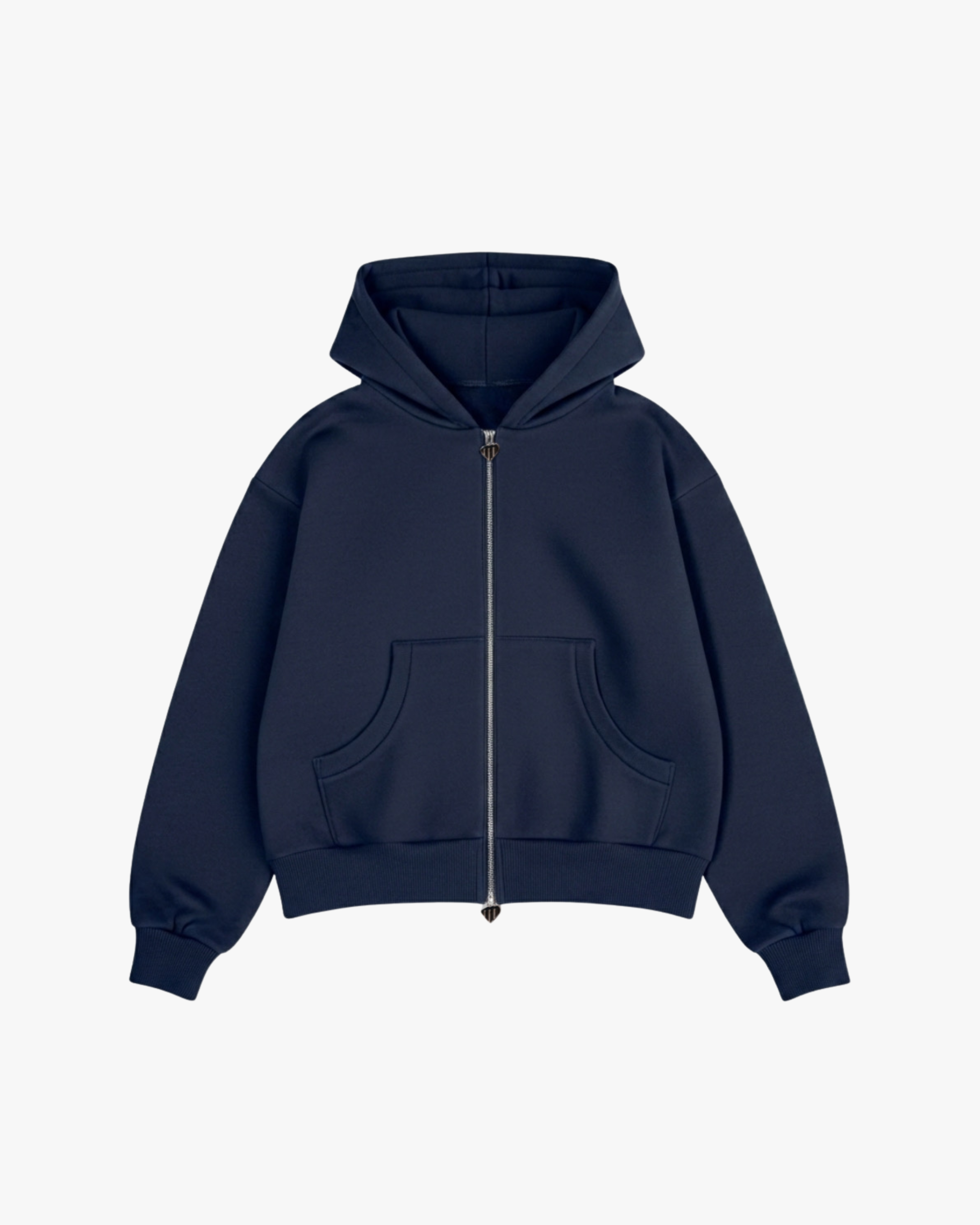 Zip-Hoodie Blue Navy