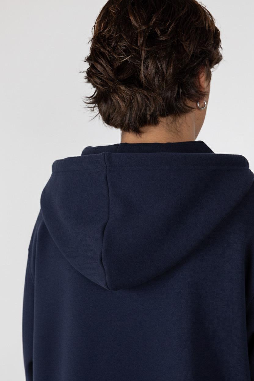 Zip-Hoodie Blue Navy