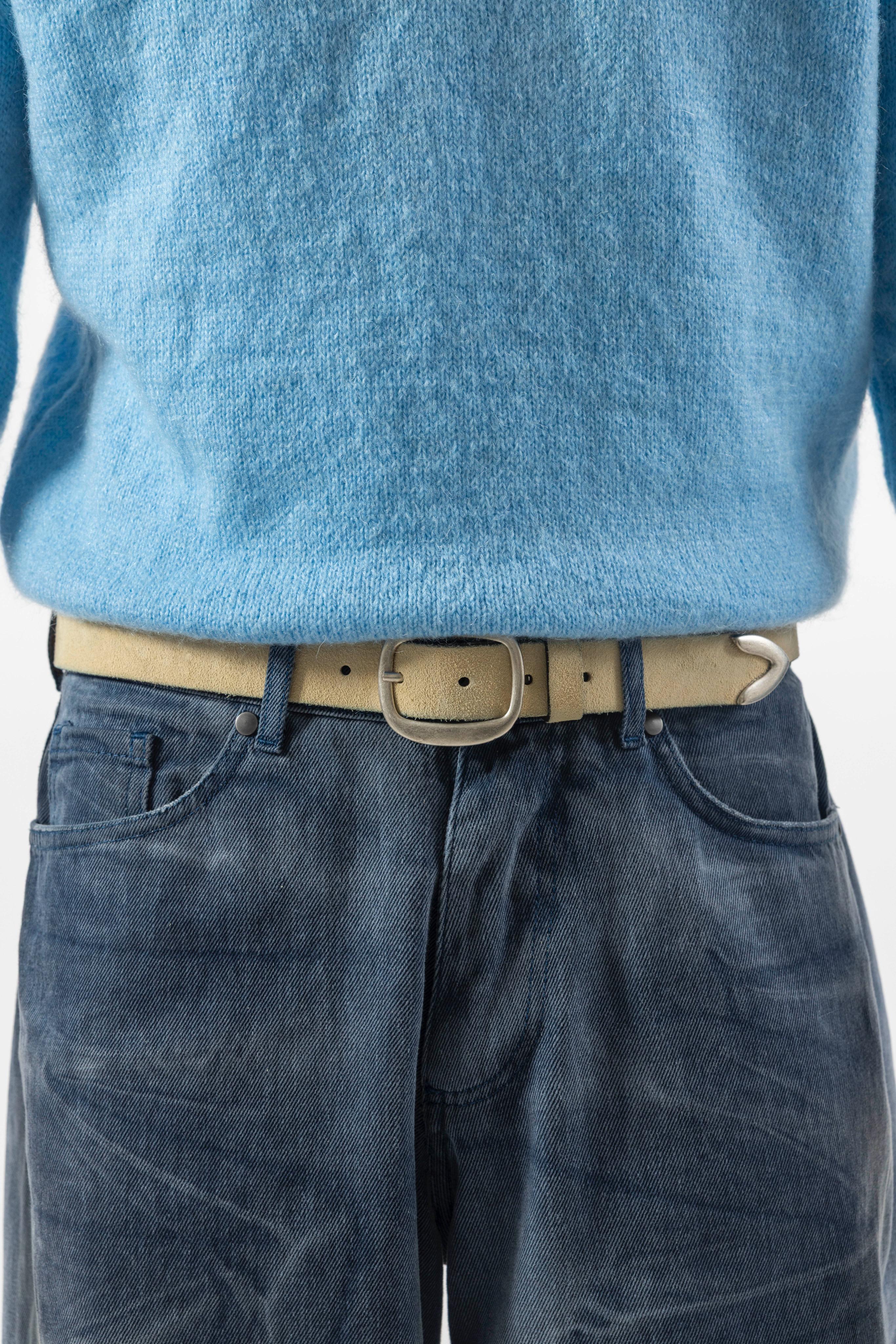 Milk Suede Belt