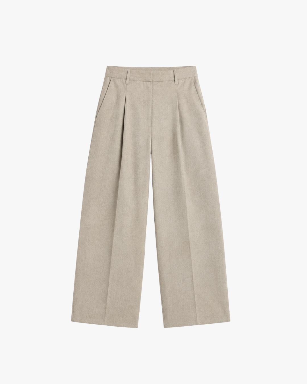 Extrafine Wool Sartorial Pant Taupe