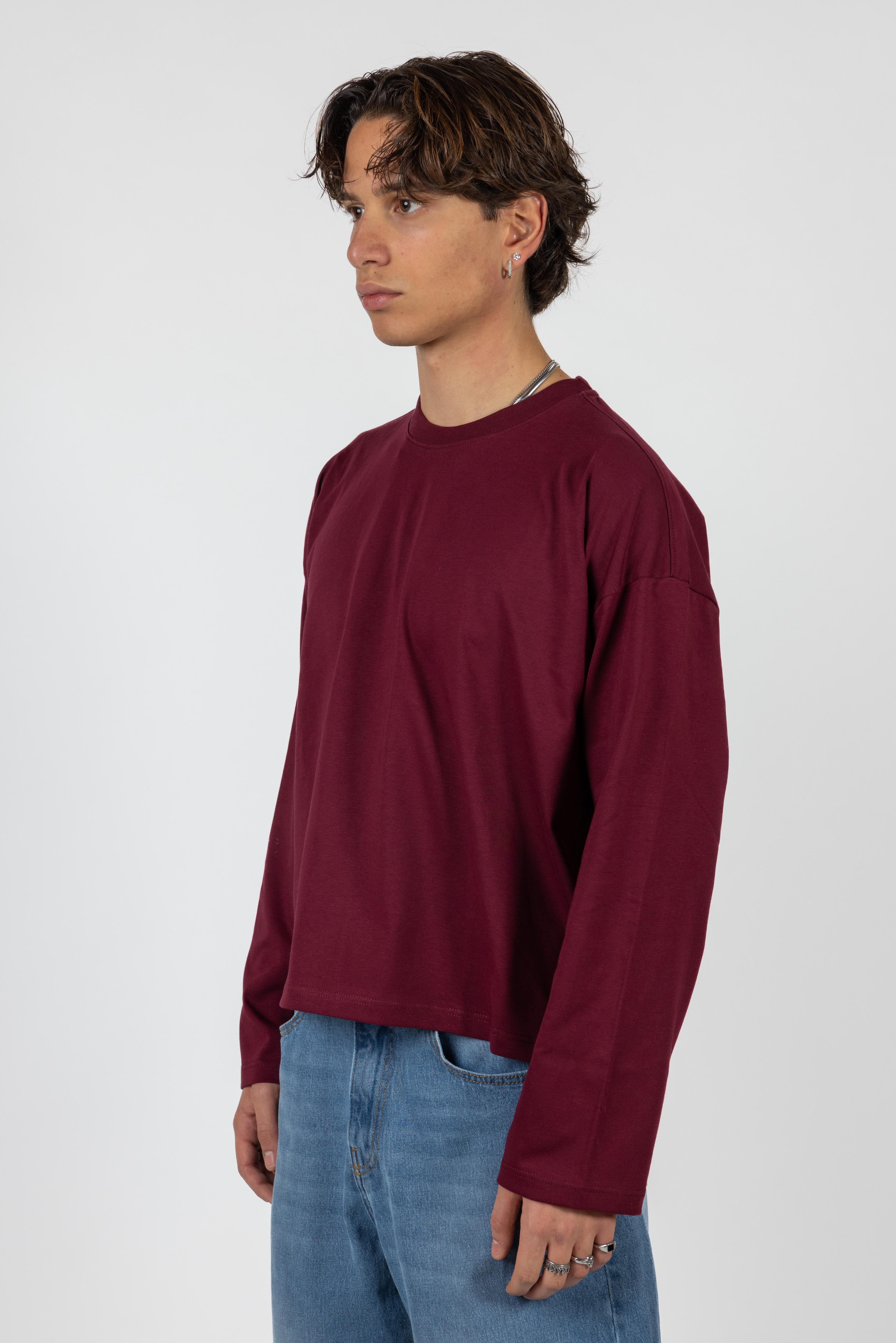 Longsleeve Core Burgundy