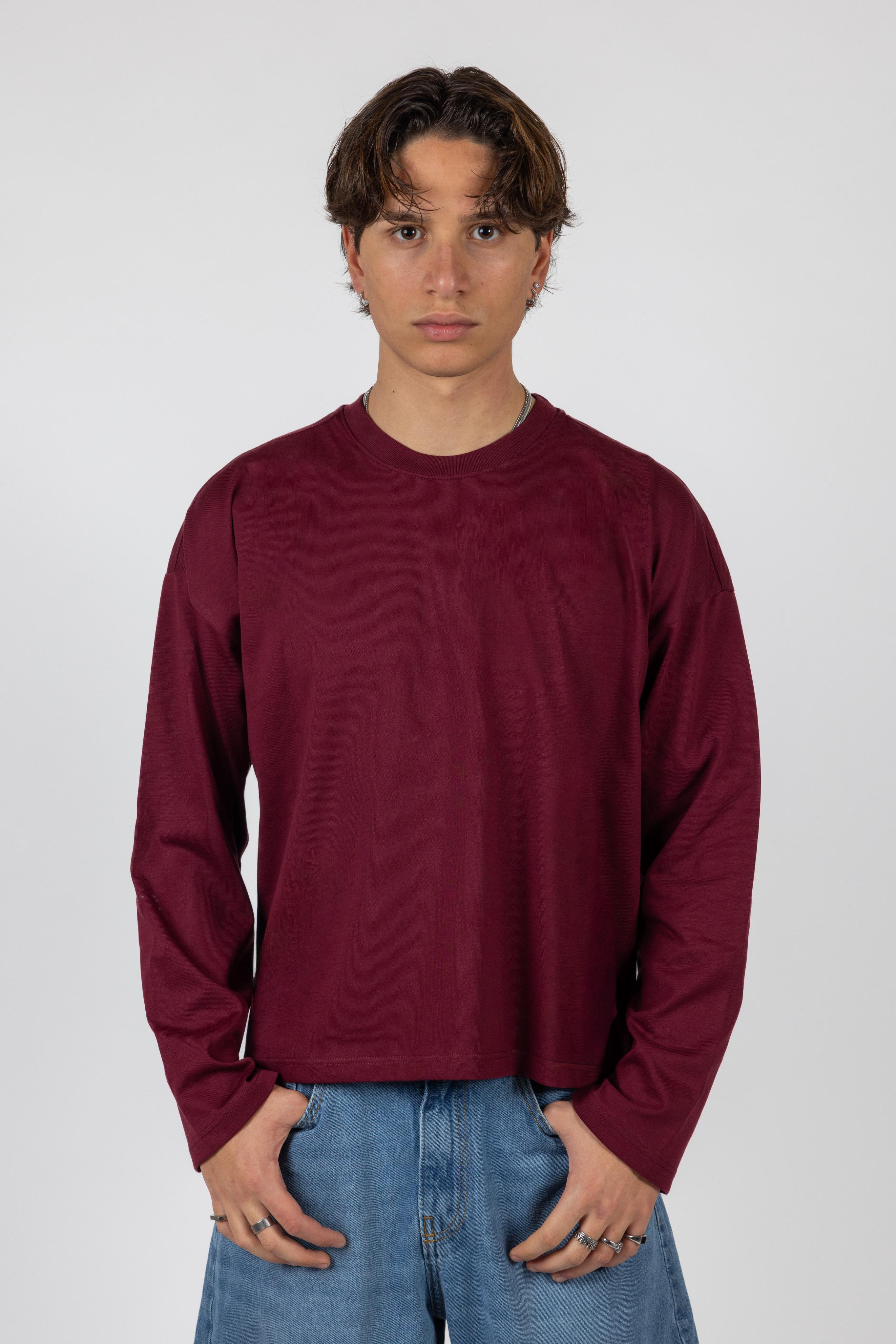 Longsleeve Core Burgundy