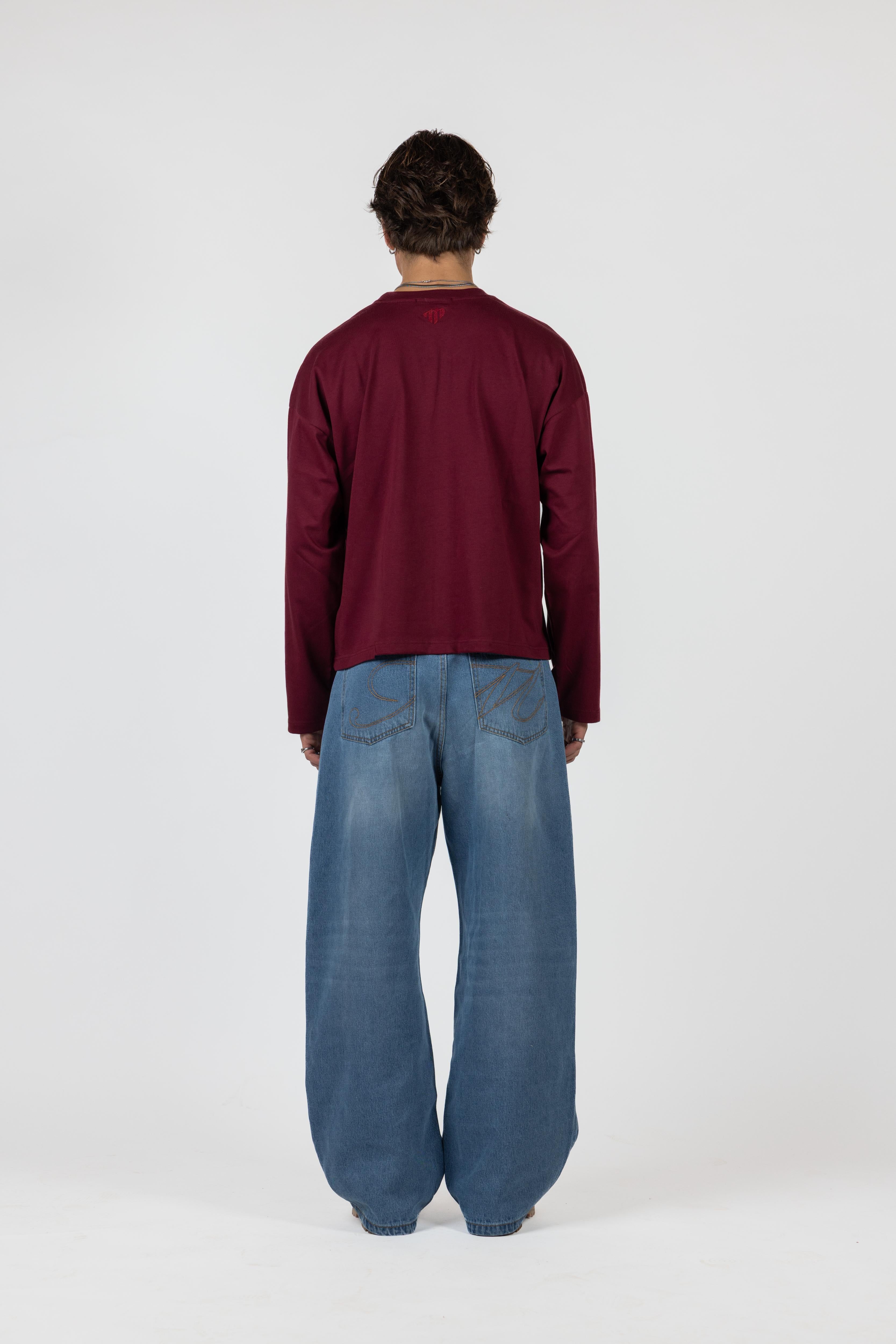 Longsleeve Core Burgundy