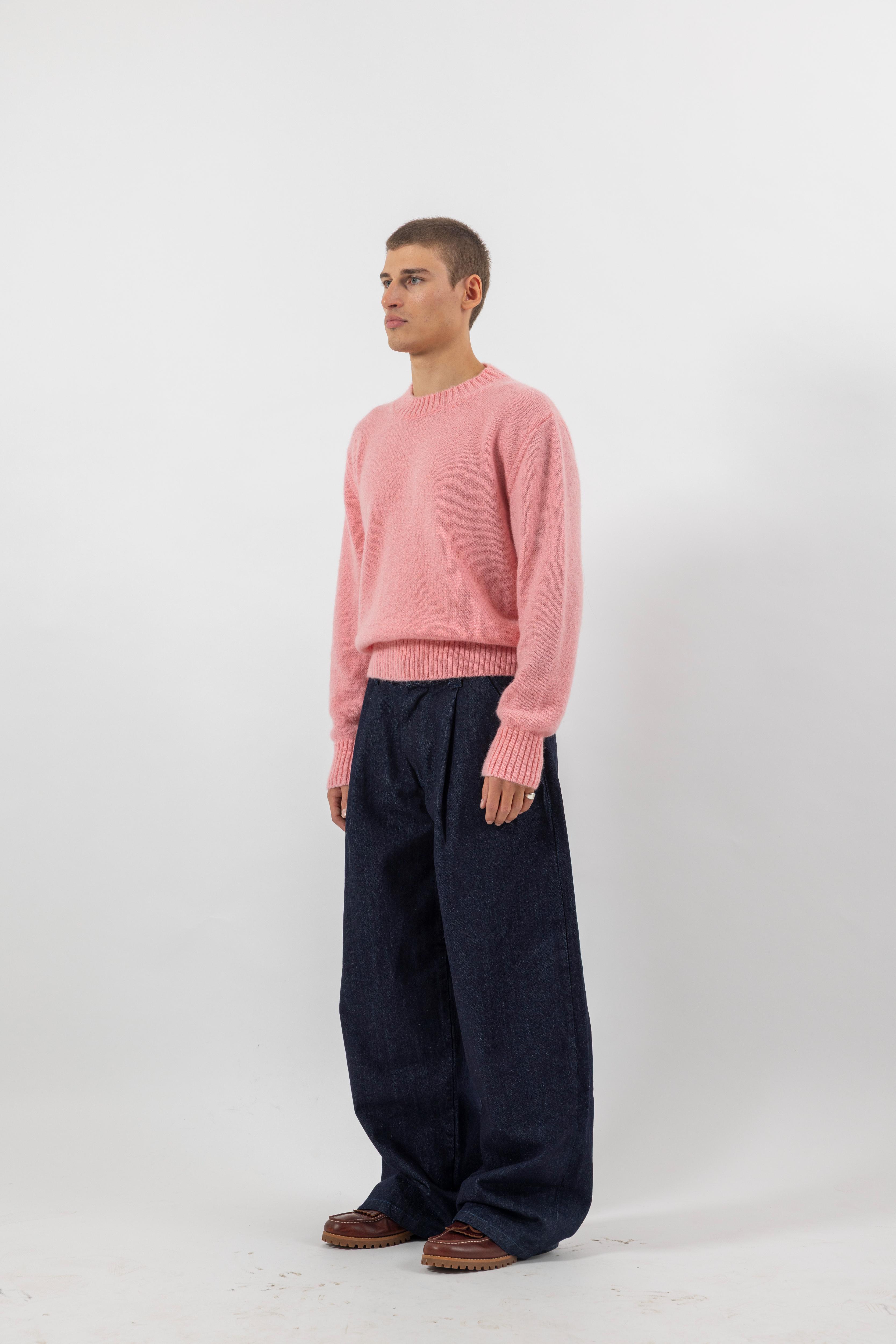 Mohair Pink Knit