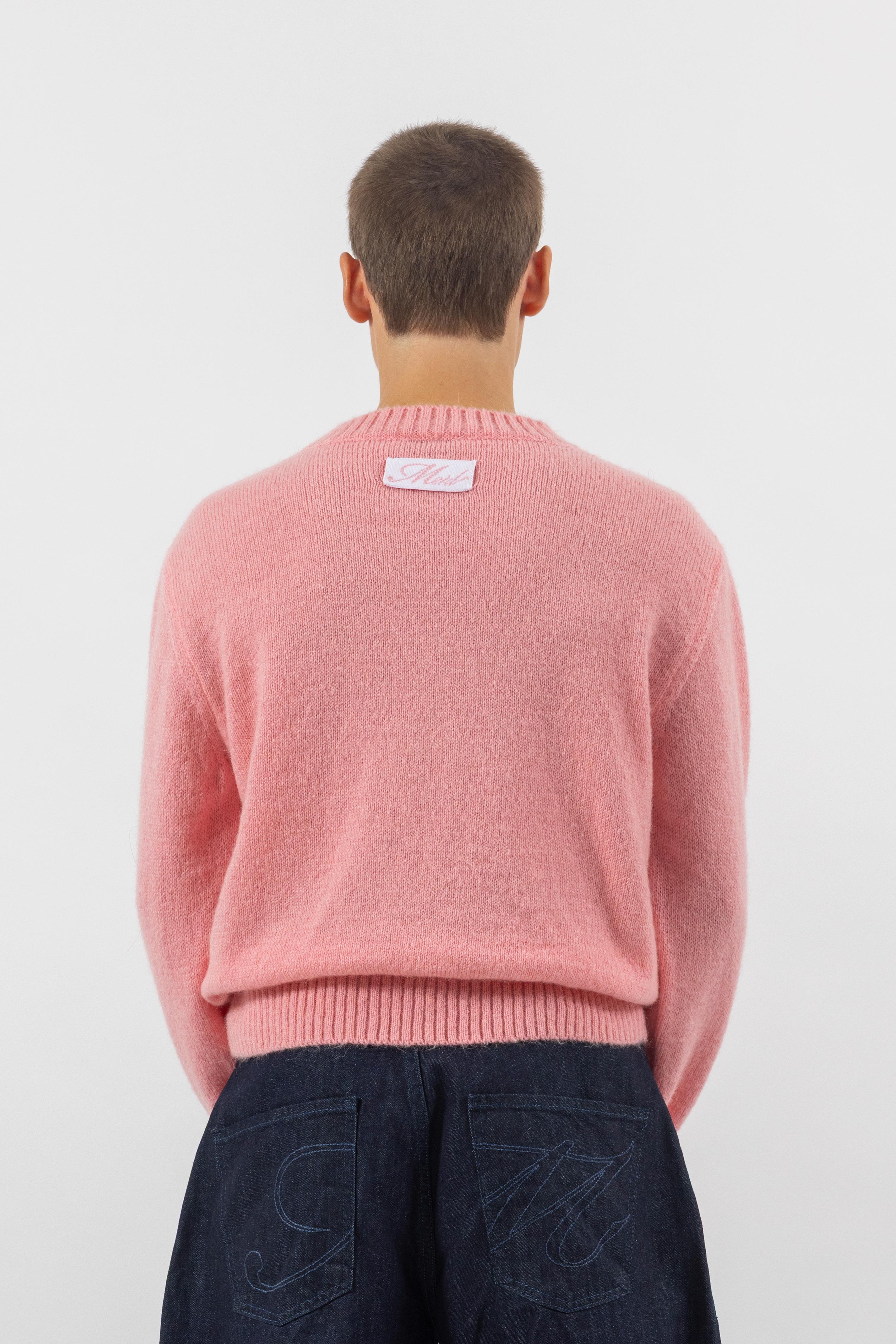 Mohair Pink Knit