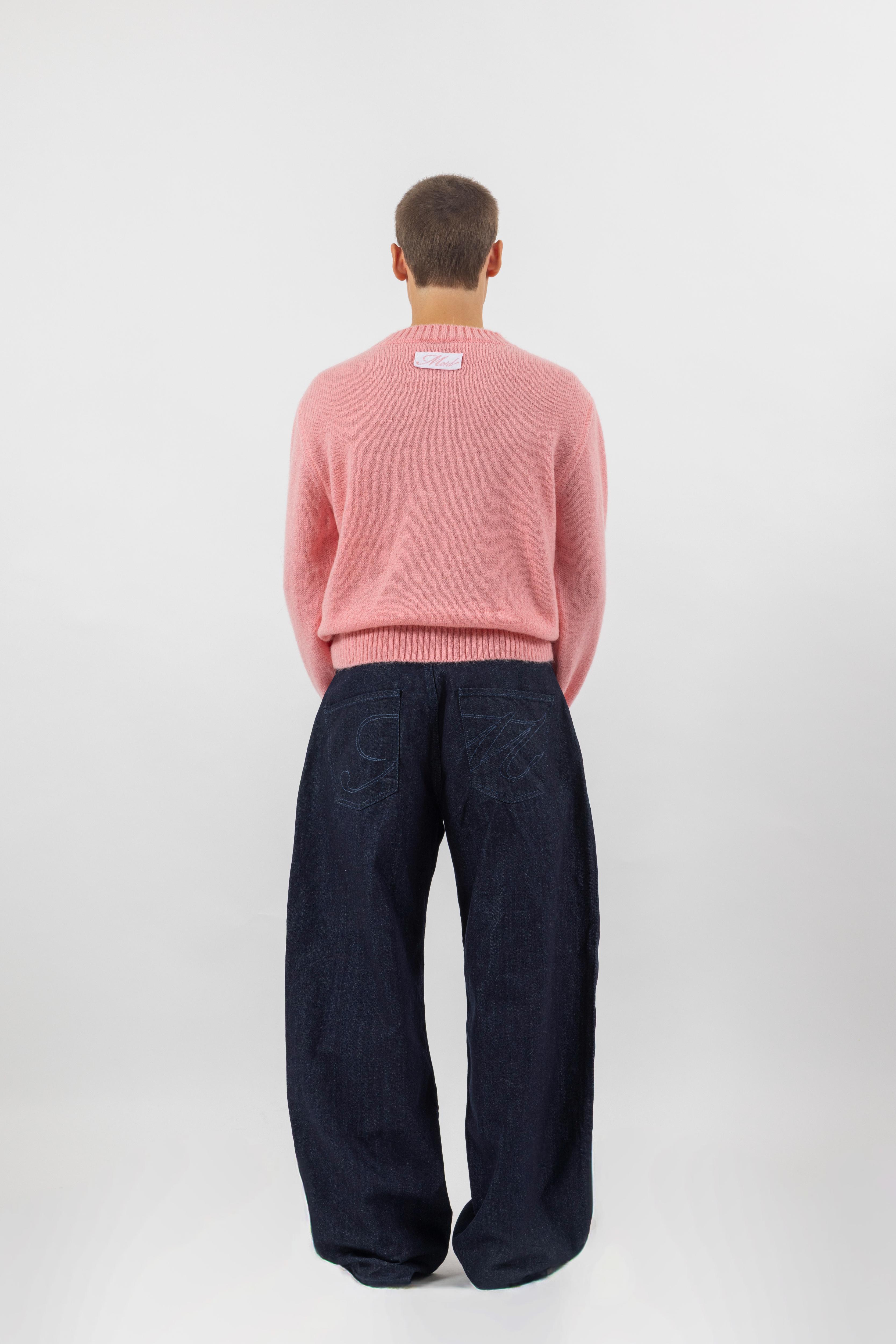 Mohair Pink Knit