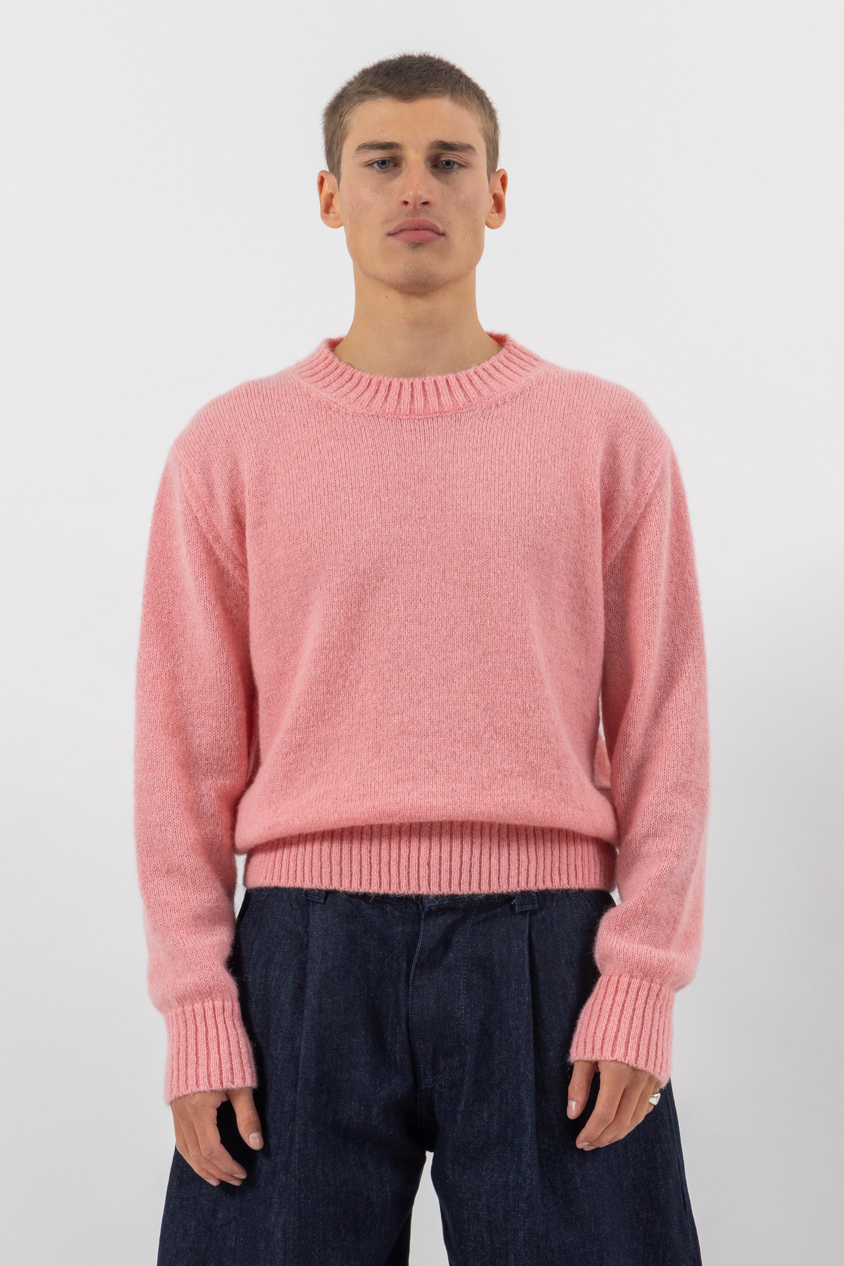 Mohair Pink Knit