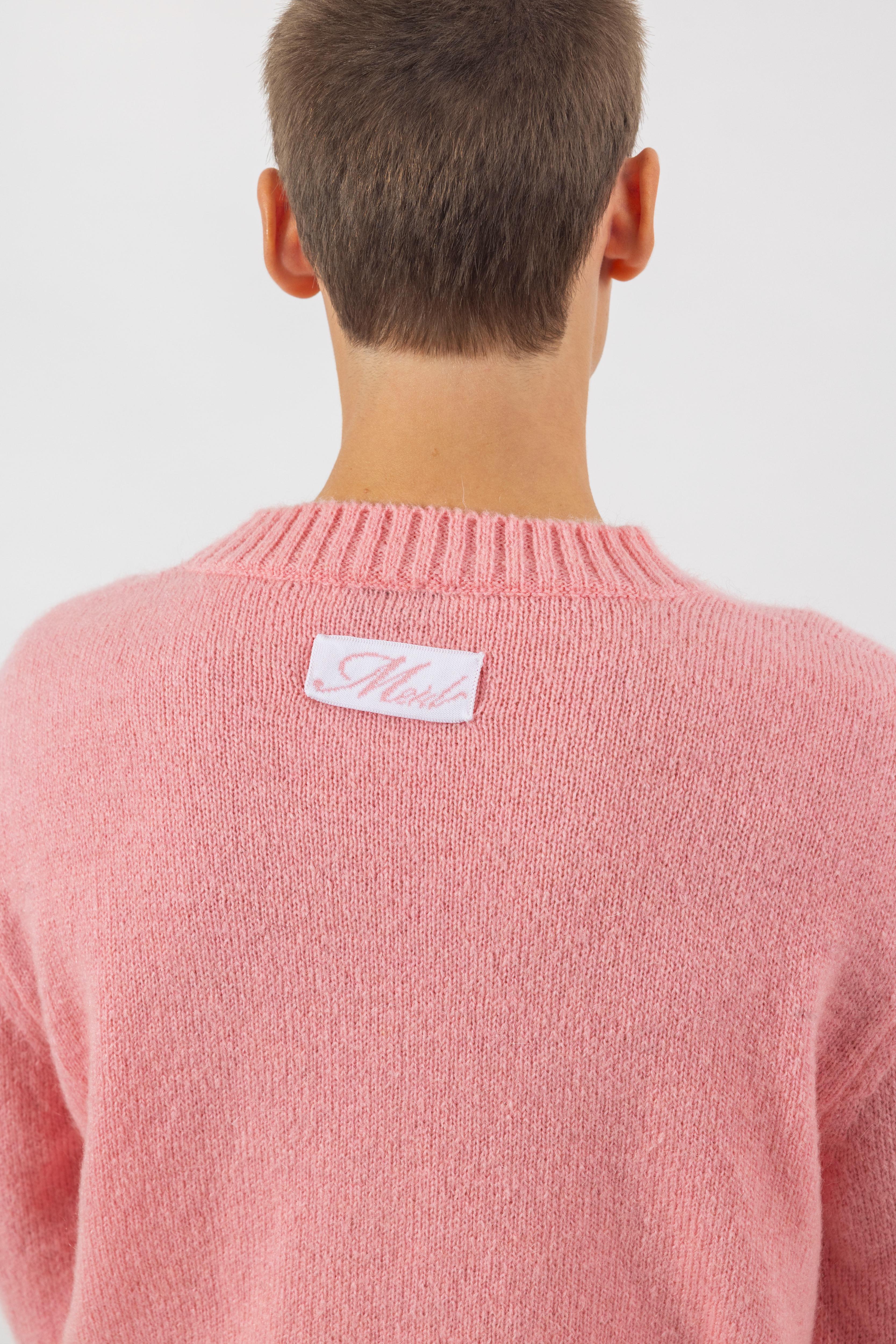 Mohair Pink Knit