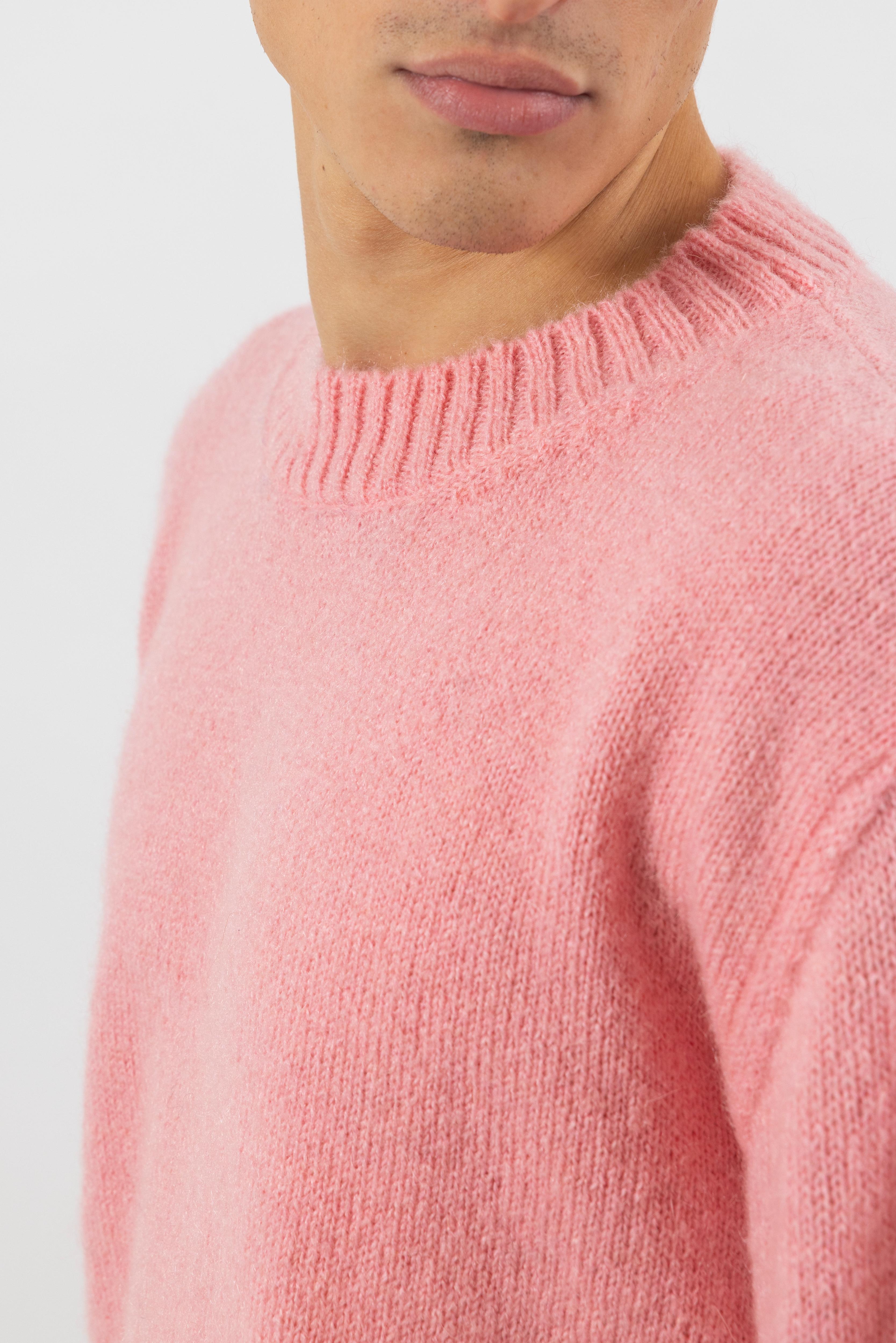 Mohair Pink Knit