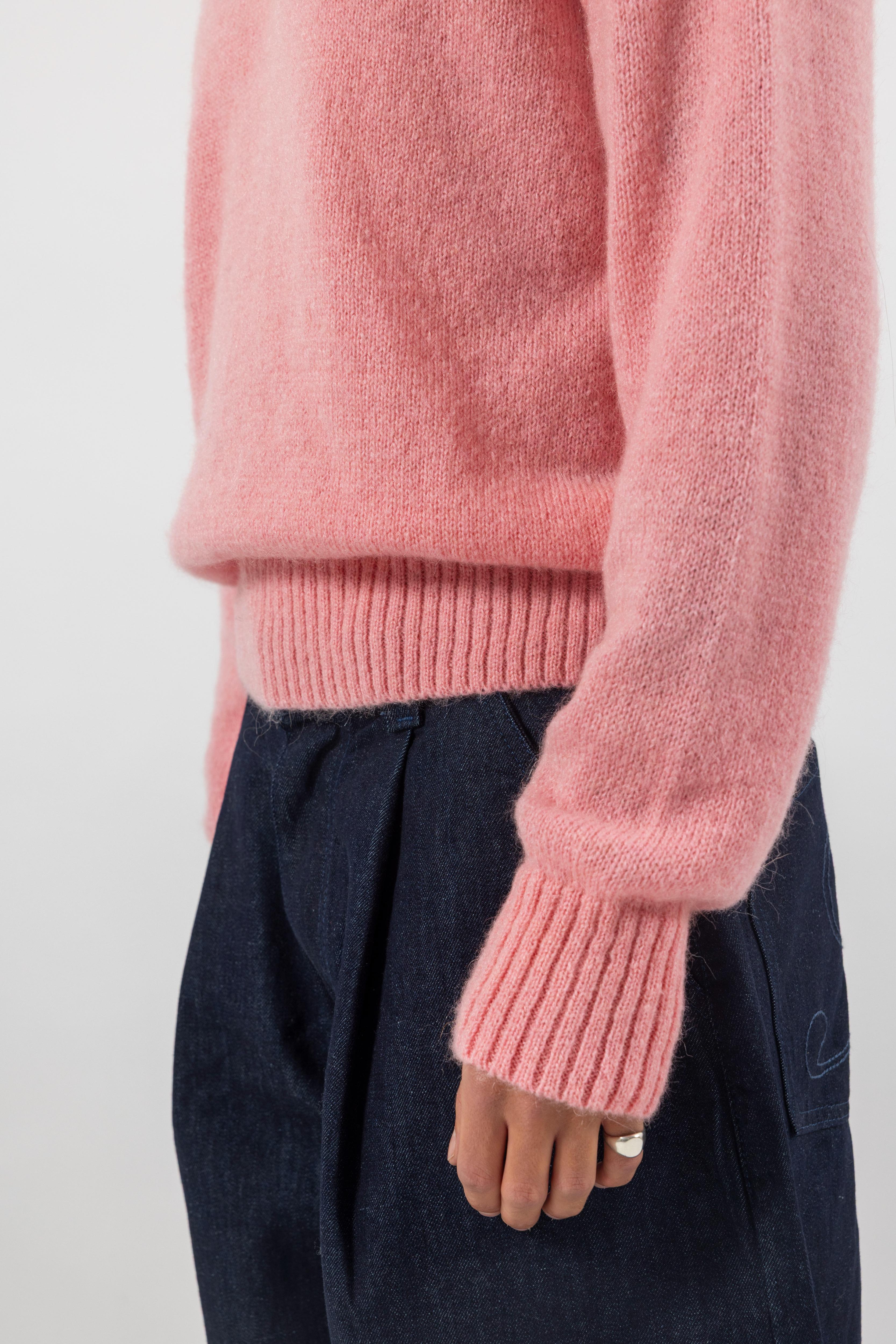 Mohair Pink Knit