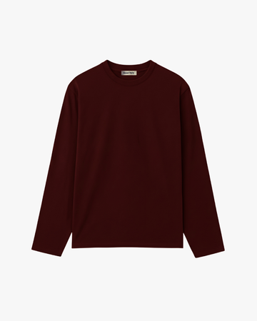 Longsleeve Core Burgundy