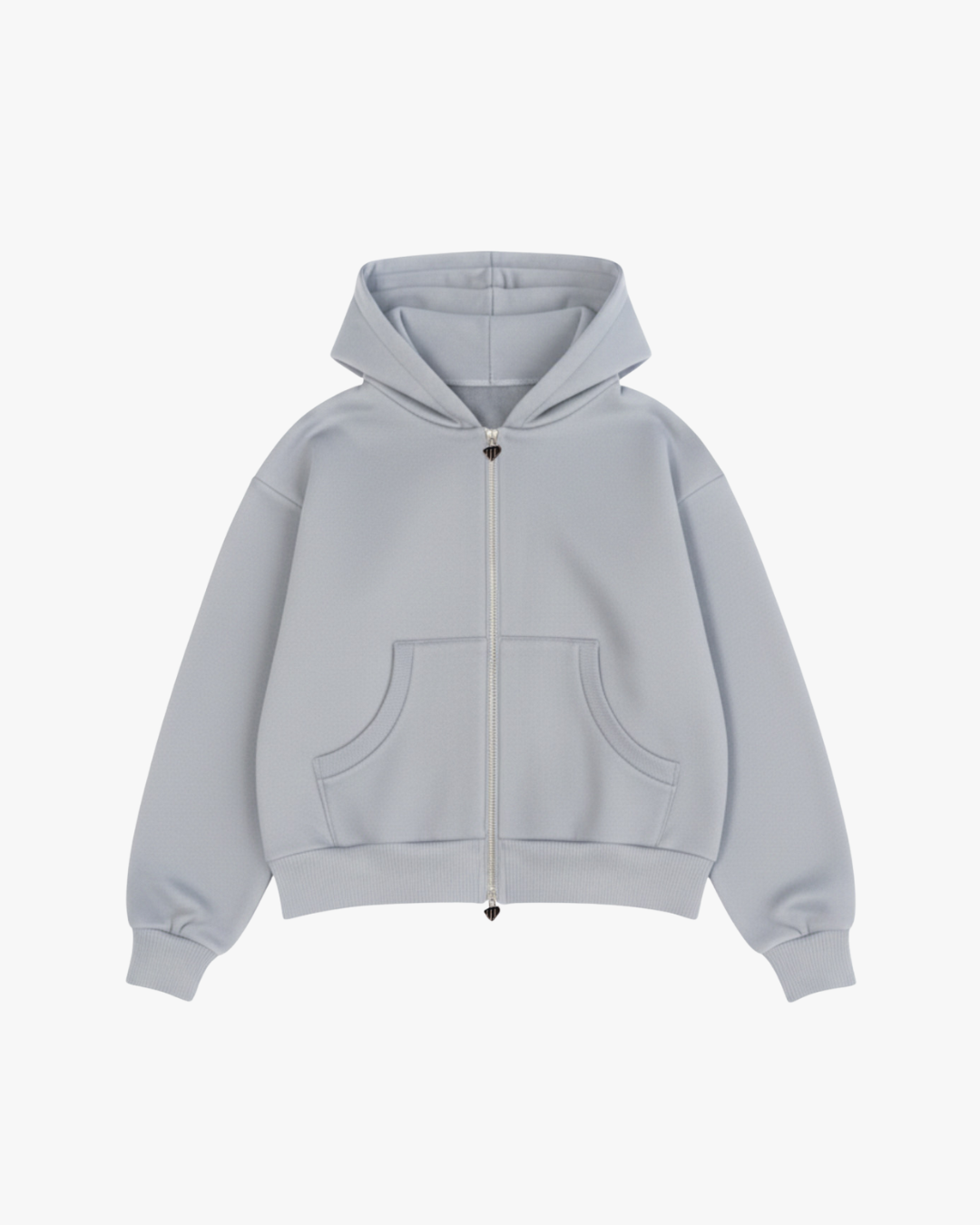 Zip-Hoodie Frost Grey
