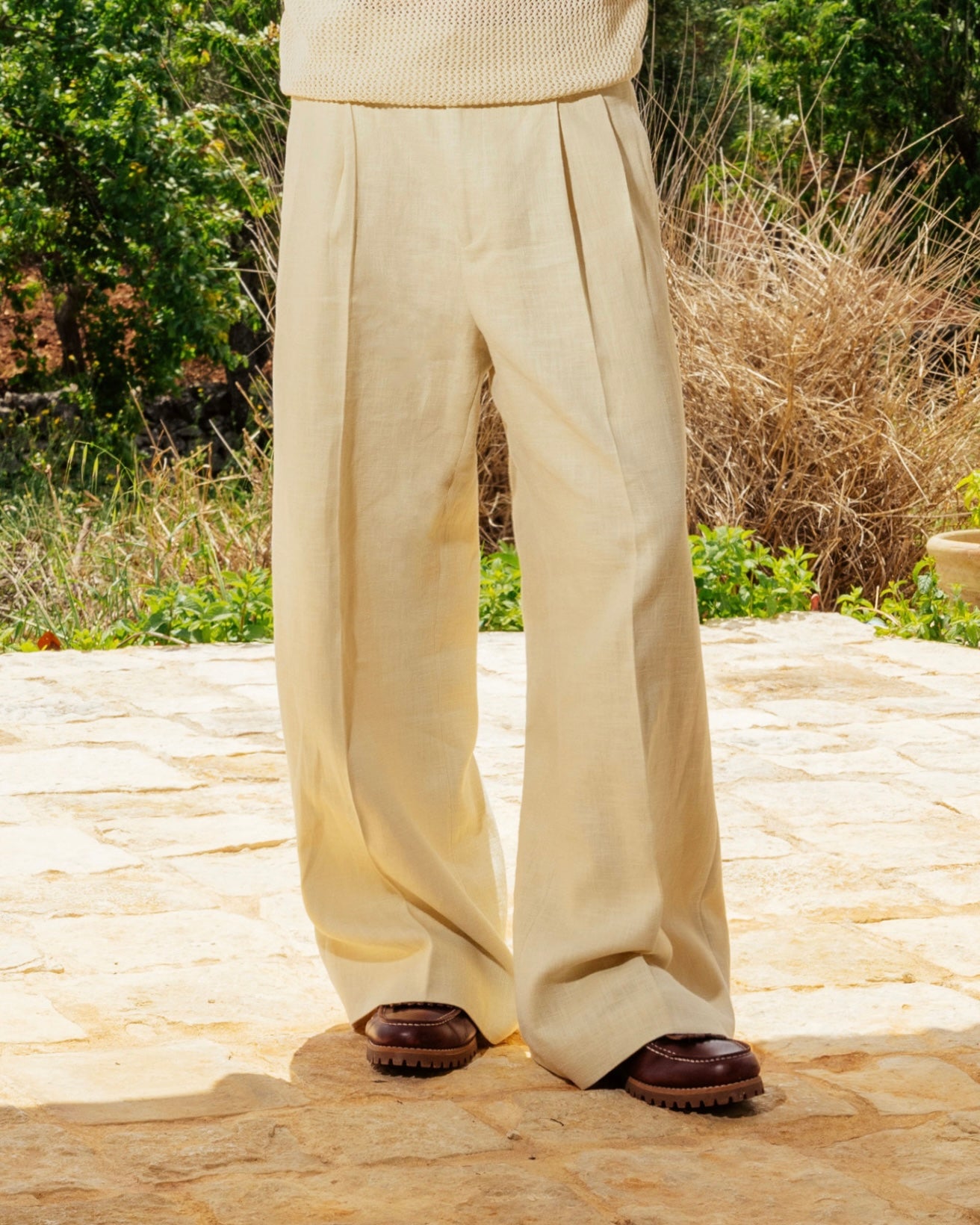 Ramiè Sartorial Pant - Cream