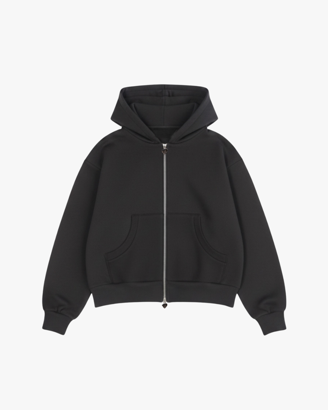Zip-Hoodie Carbon