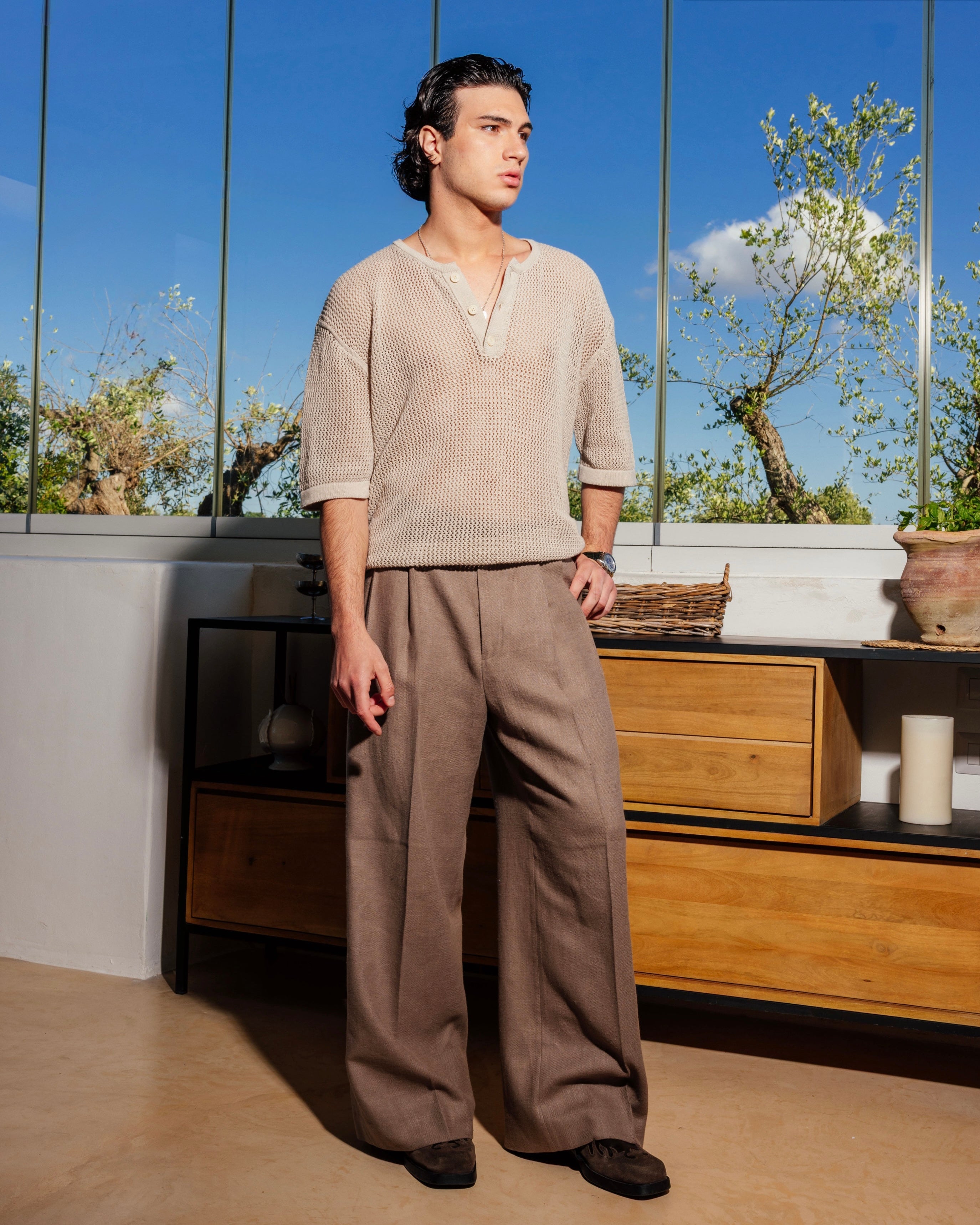 Serafino Crochet - Taupe