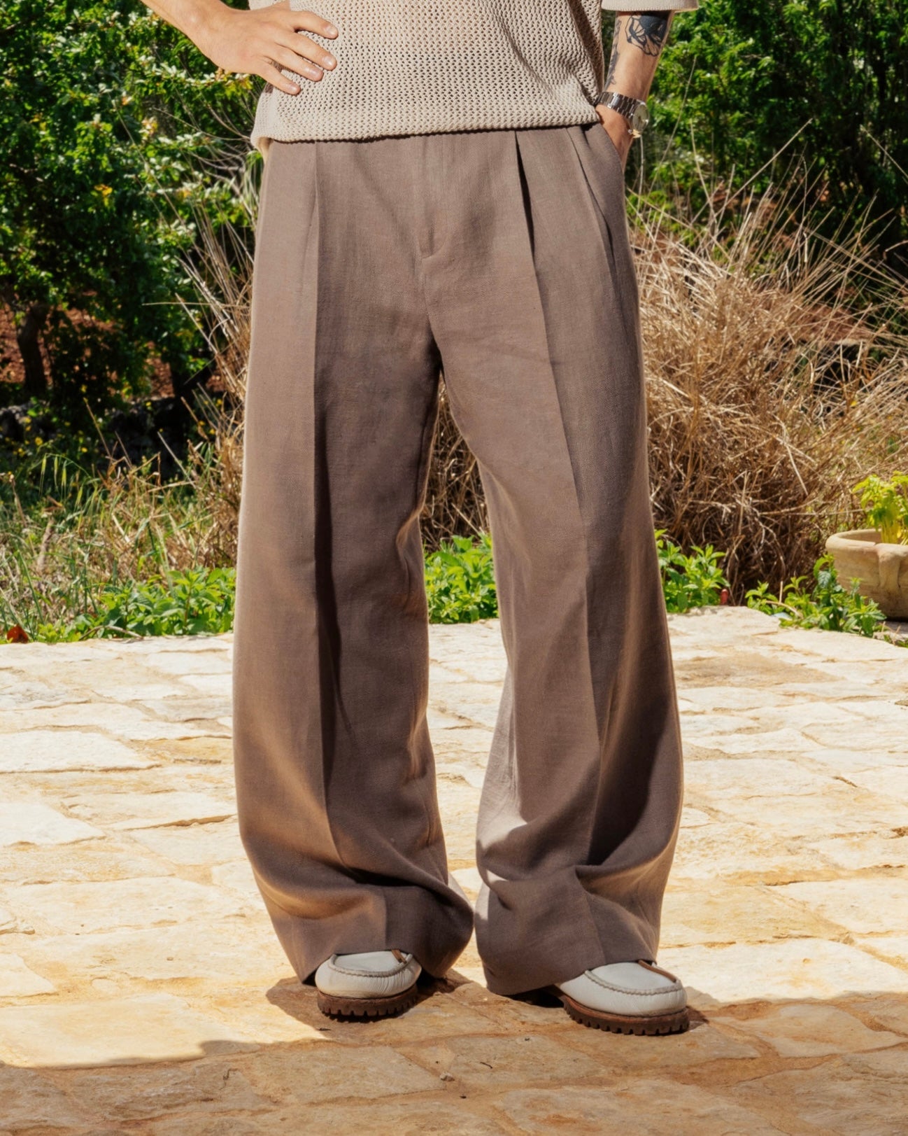 Ramiè Sartorial Pant - Taupe