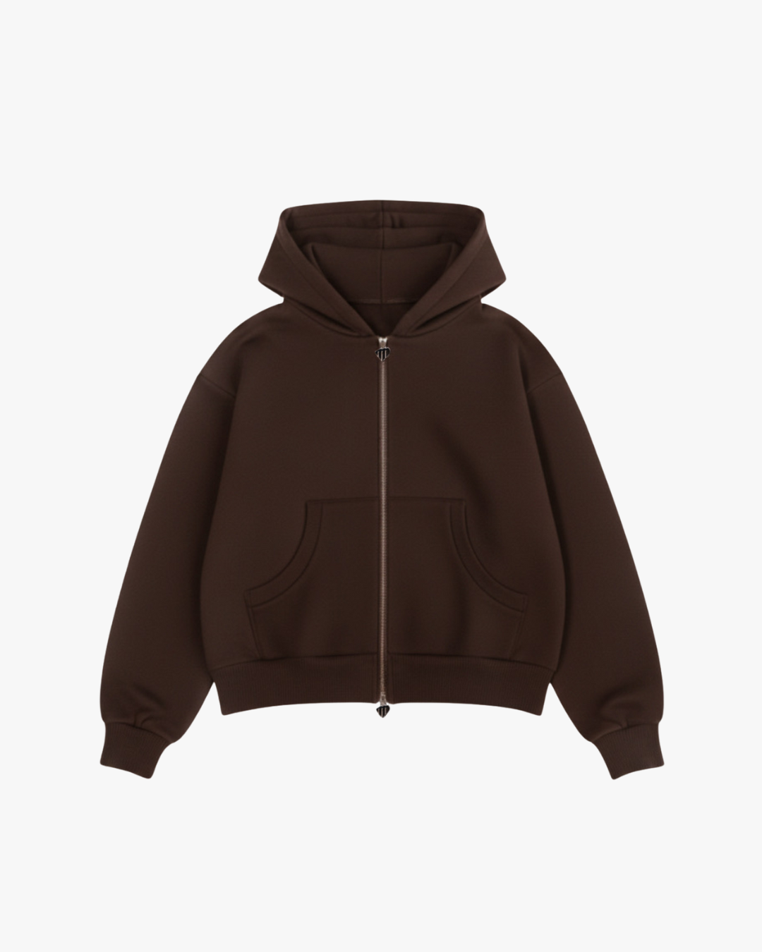 Zip-Hoodie Choco
