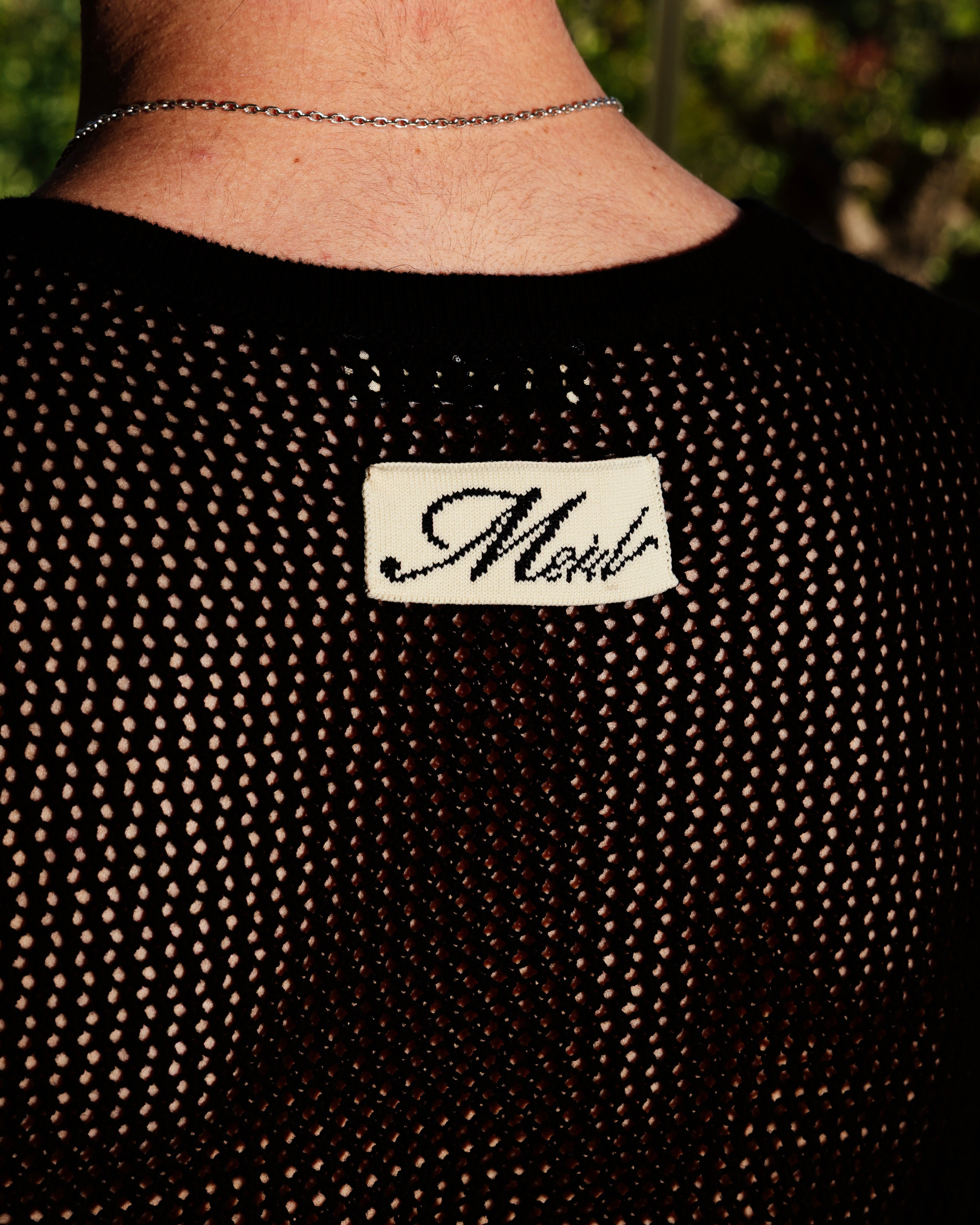 Gilet Crochet - Black