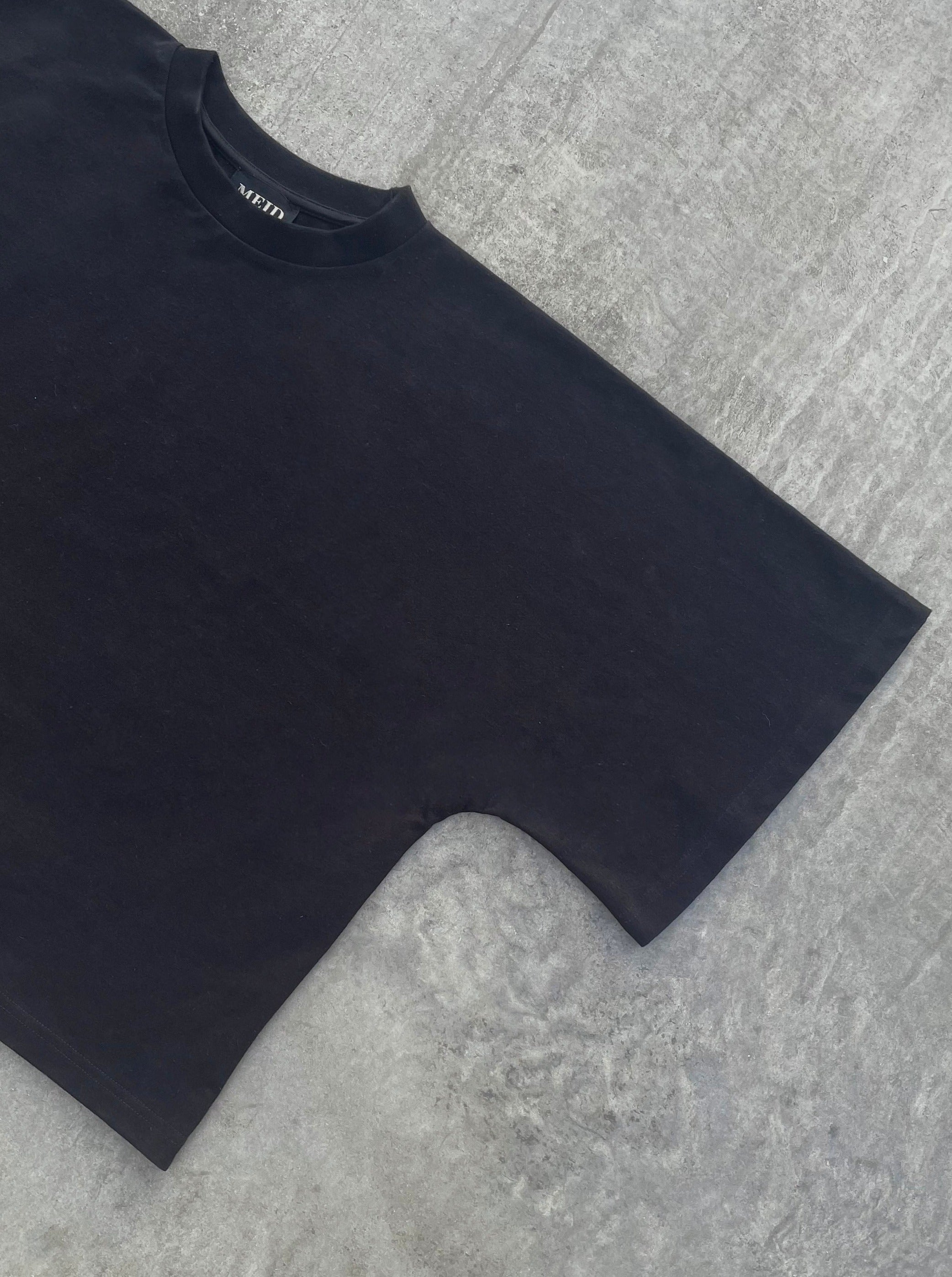 Meid Square Tee - Black