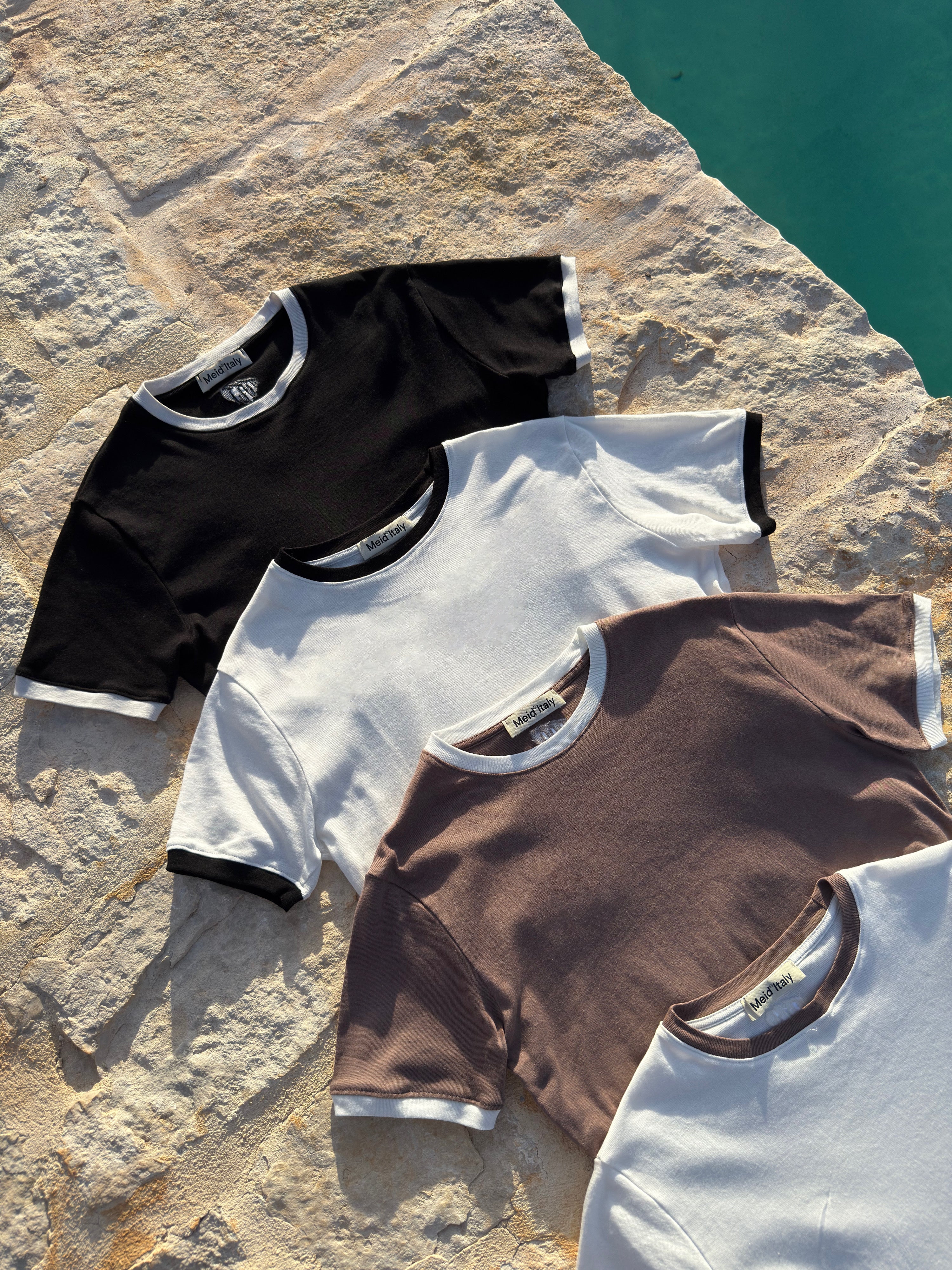 Ringer Tee Pack - Black/White