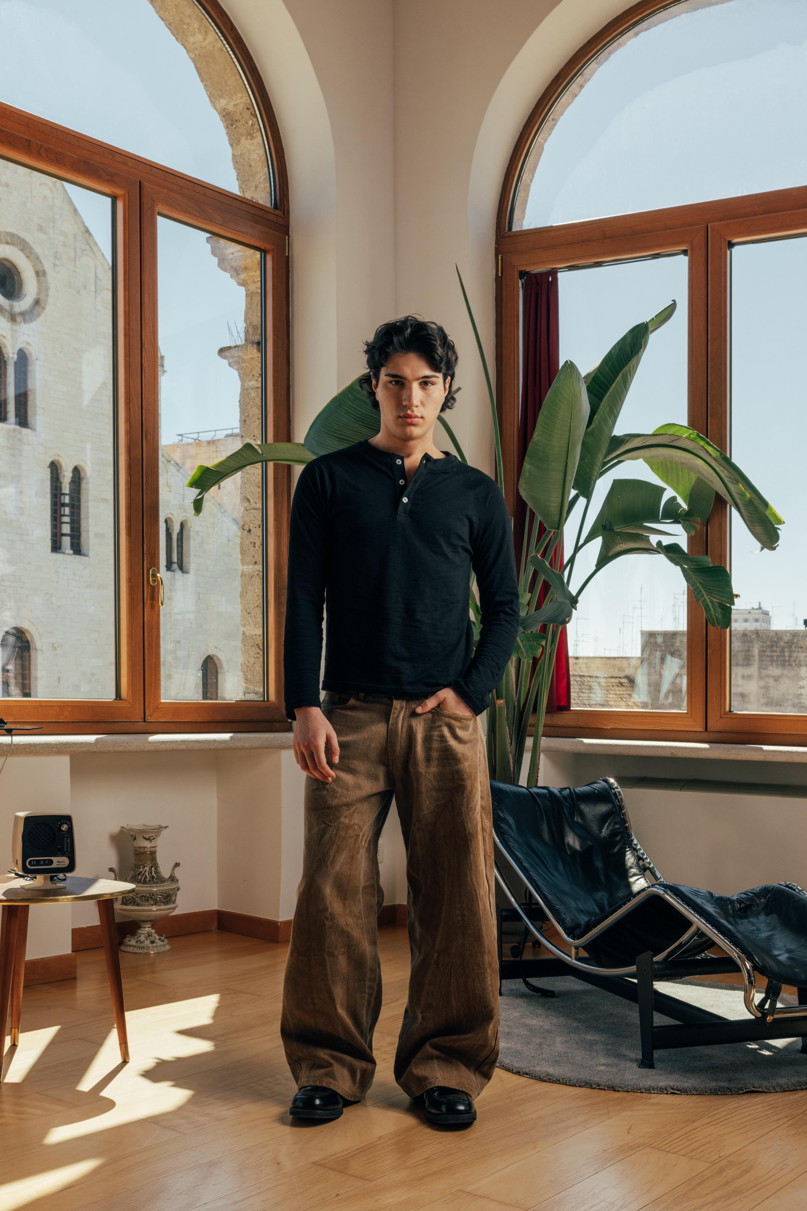 Serafino Shirt Noir