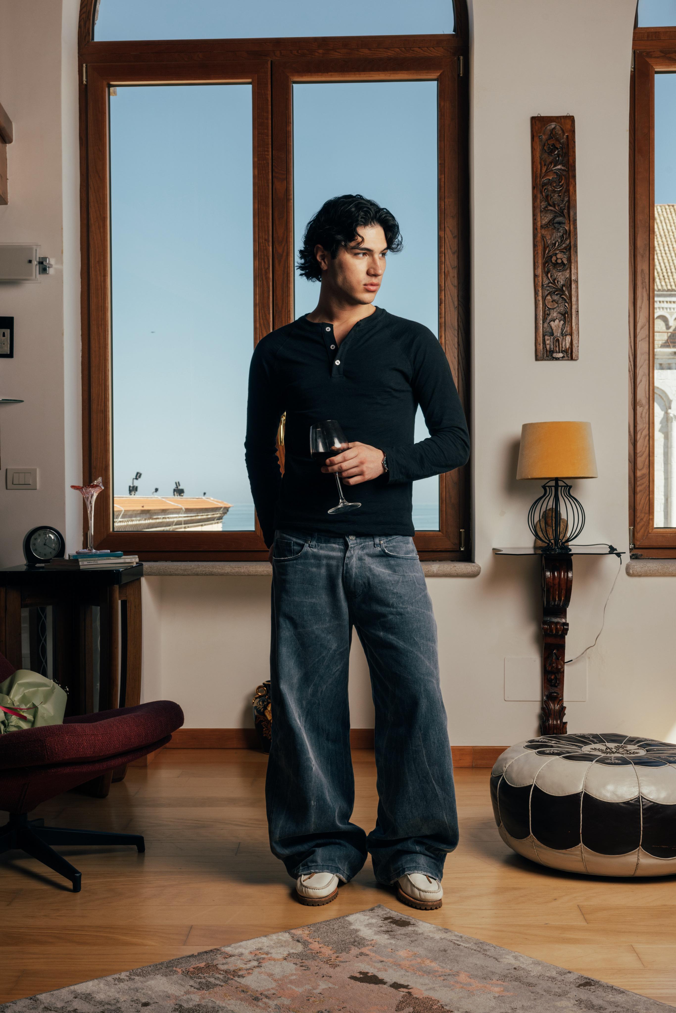 Serafino Shirt Noir
