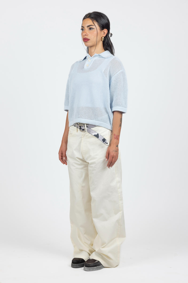 Cotton Pants - Cream