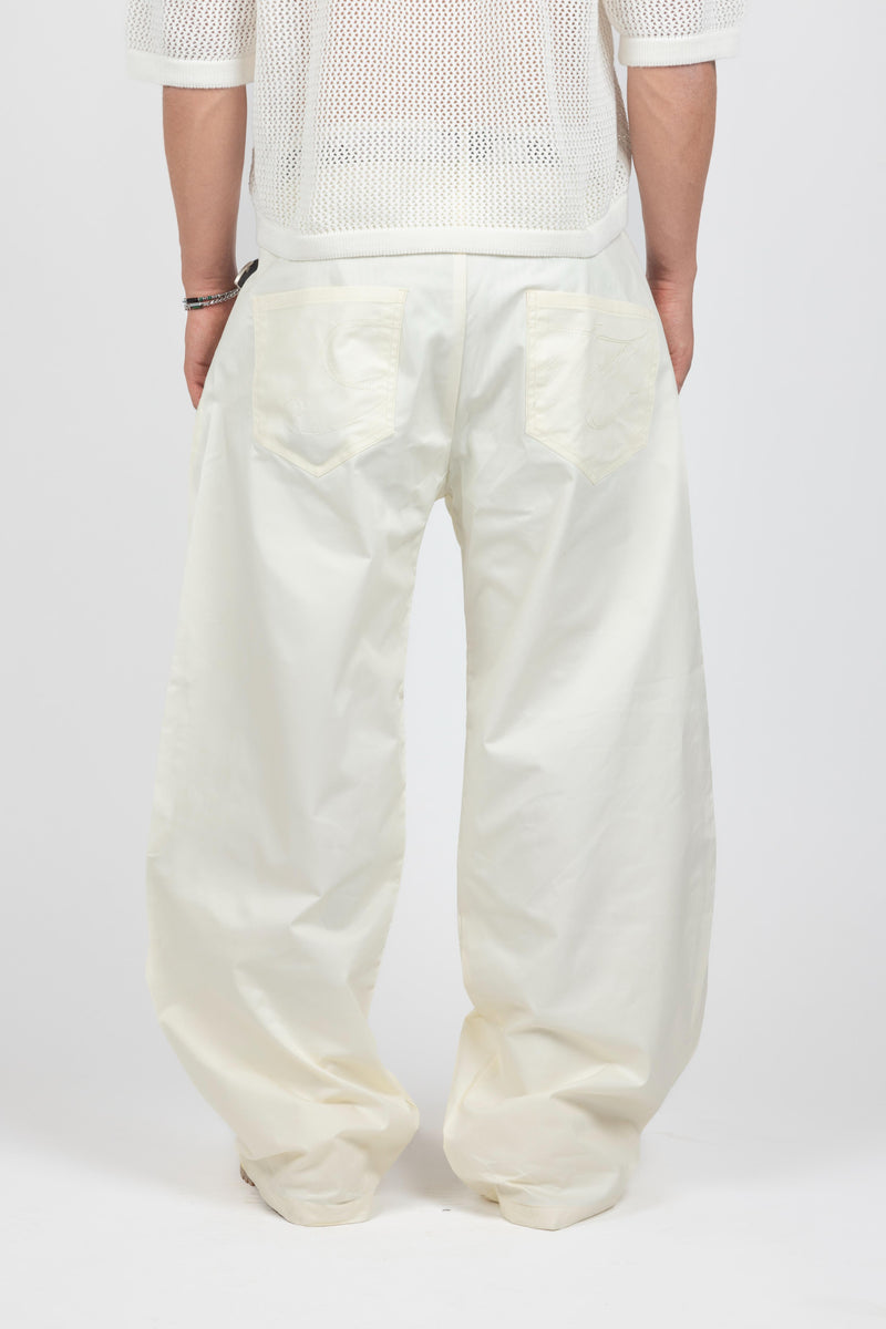 Cotton Pants - Cream