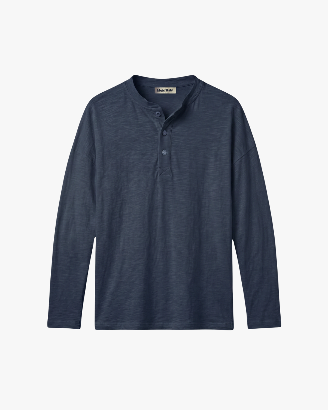 Serafino Shirt Blu Navy