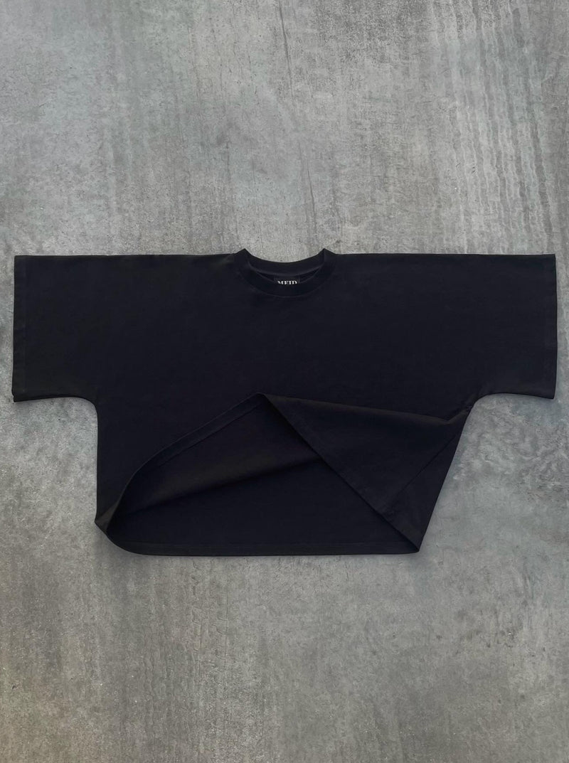 Meid Square Tee - Black