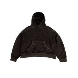 Waxed Hoodie - Metallic Black