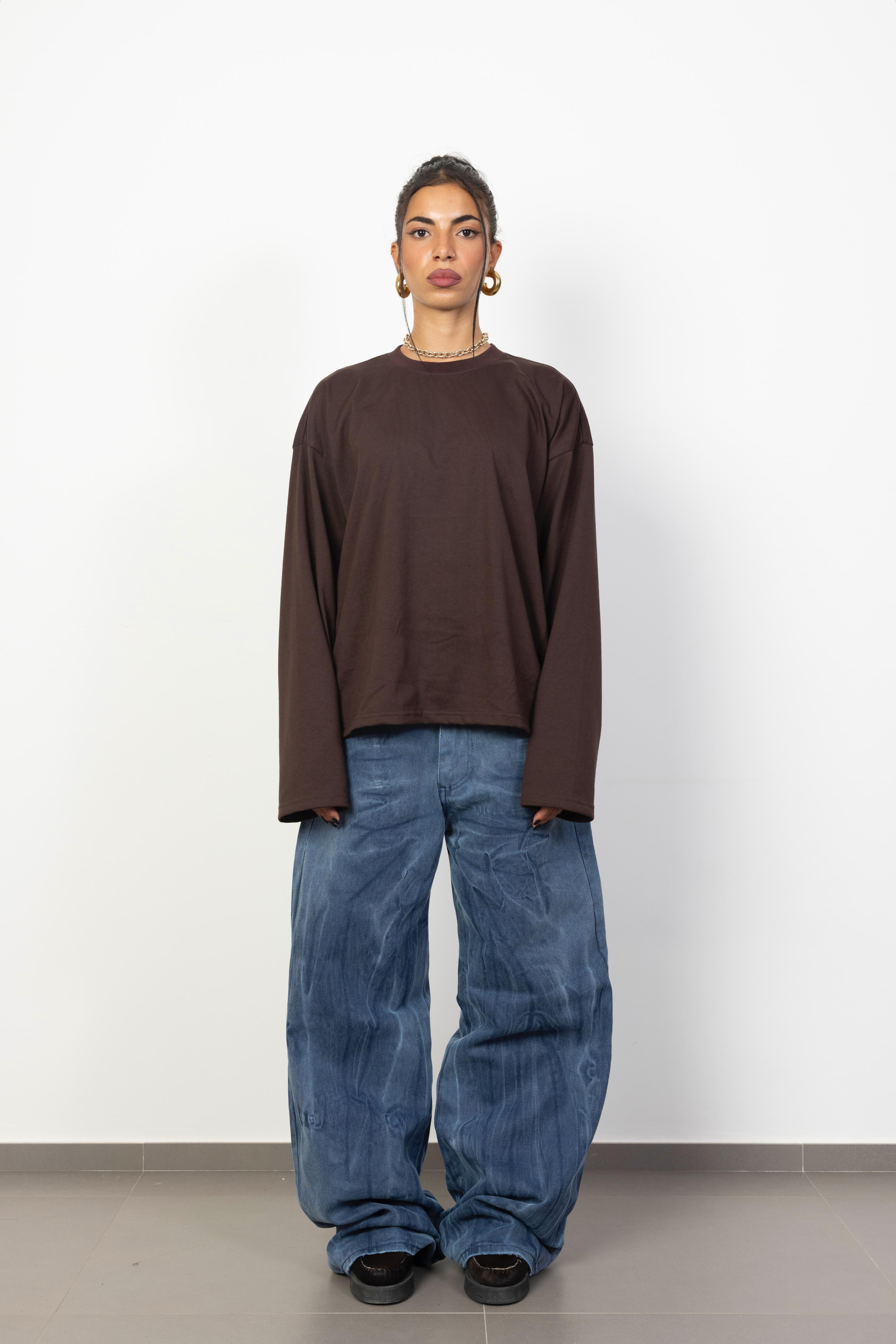 Longsleeve Core Brown
