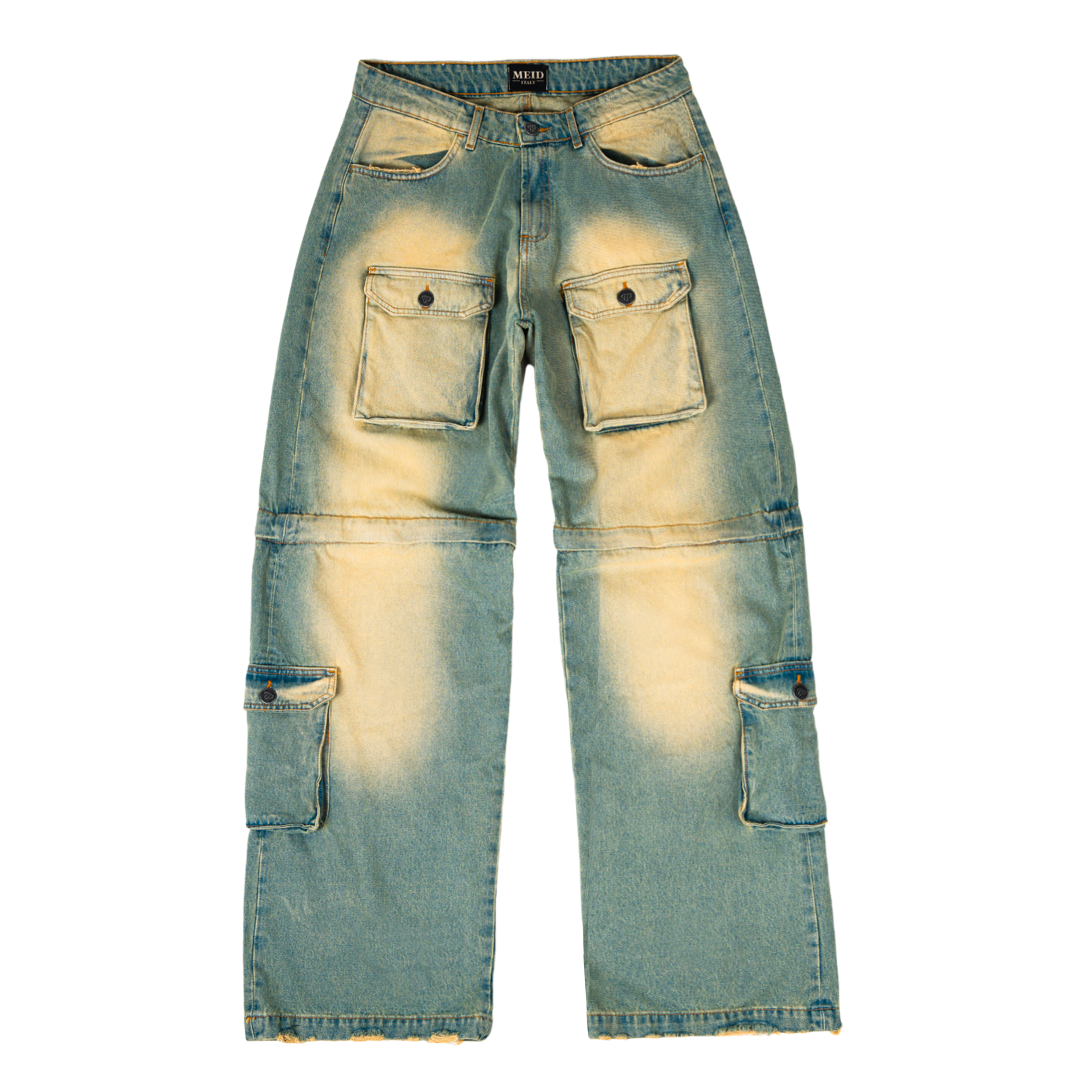 Meid Cargo Jeans 2in1 - Dirty Wash