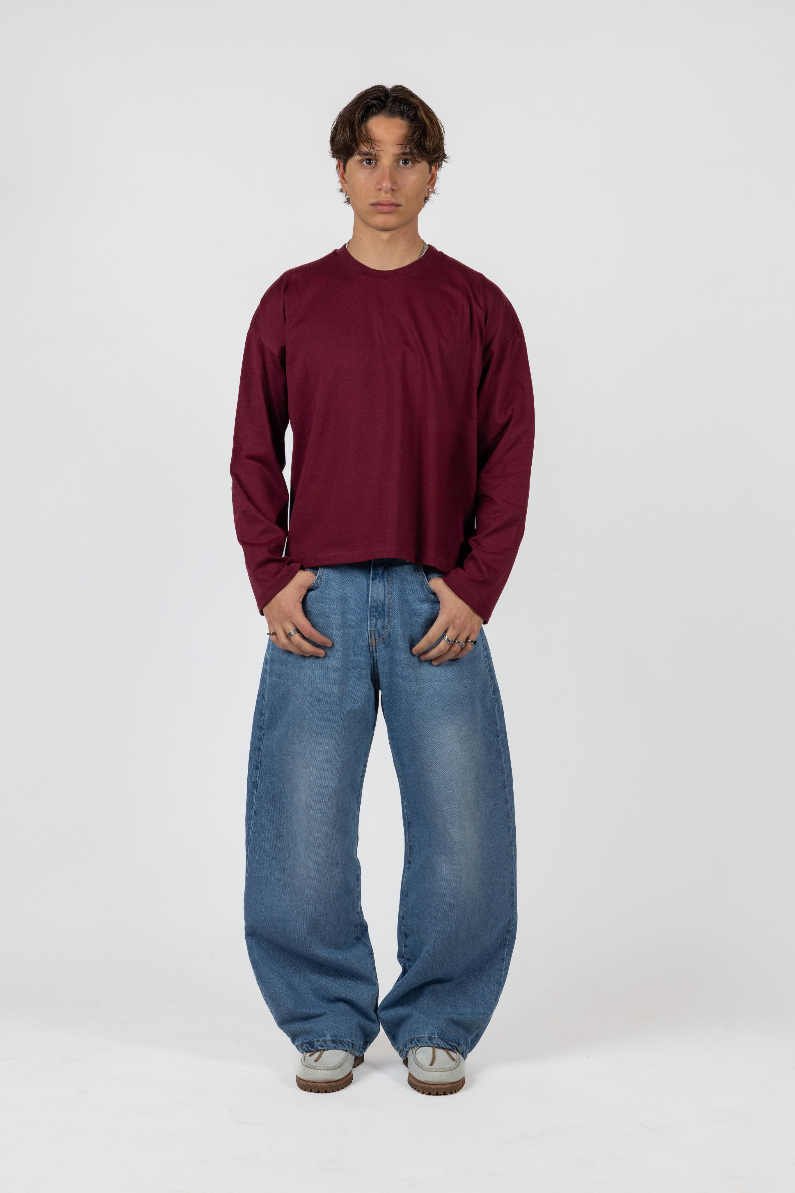 Longsleeve Core Burgundy