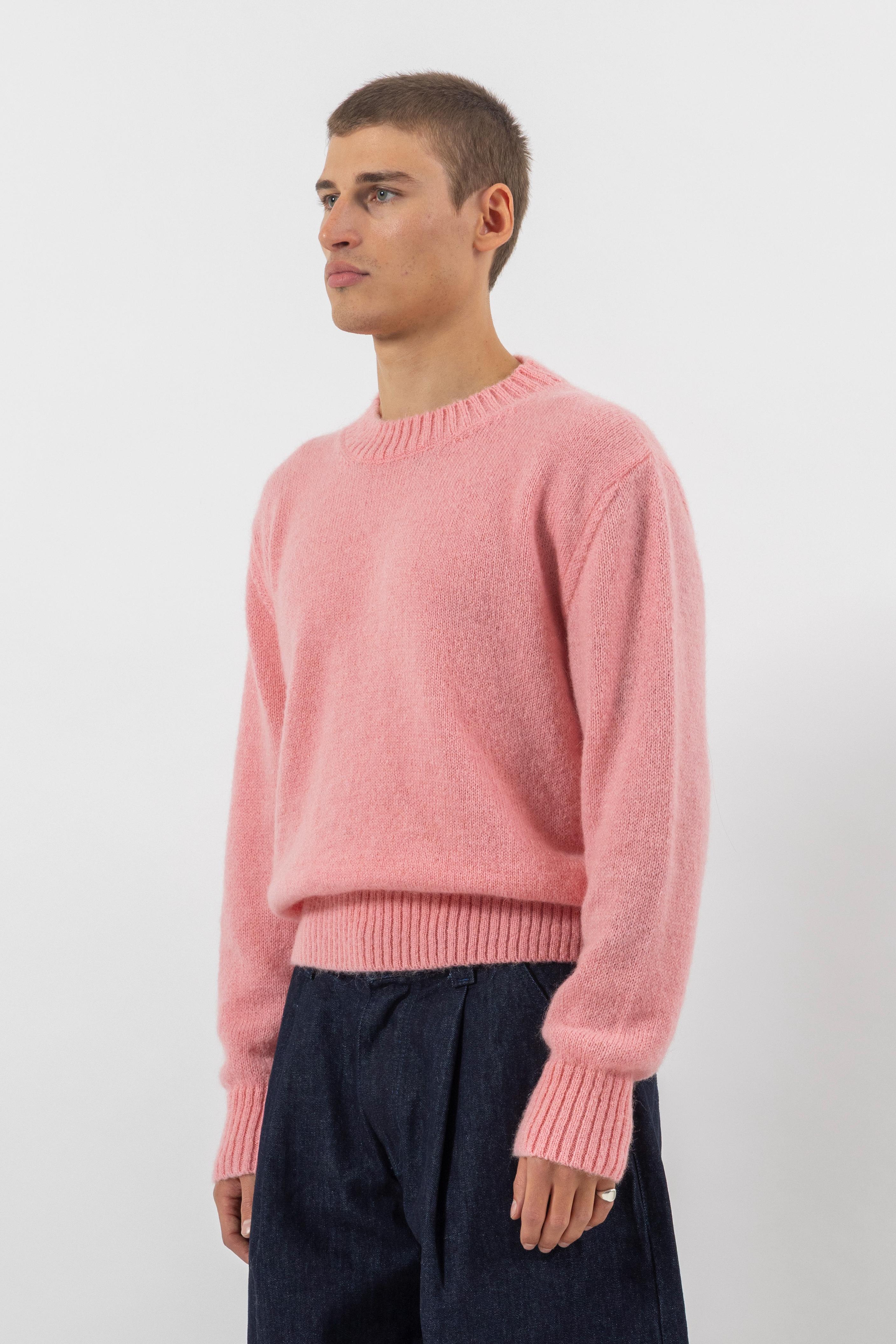 Mohair Pink Knit