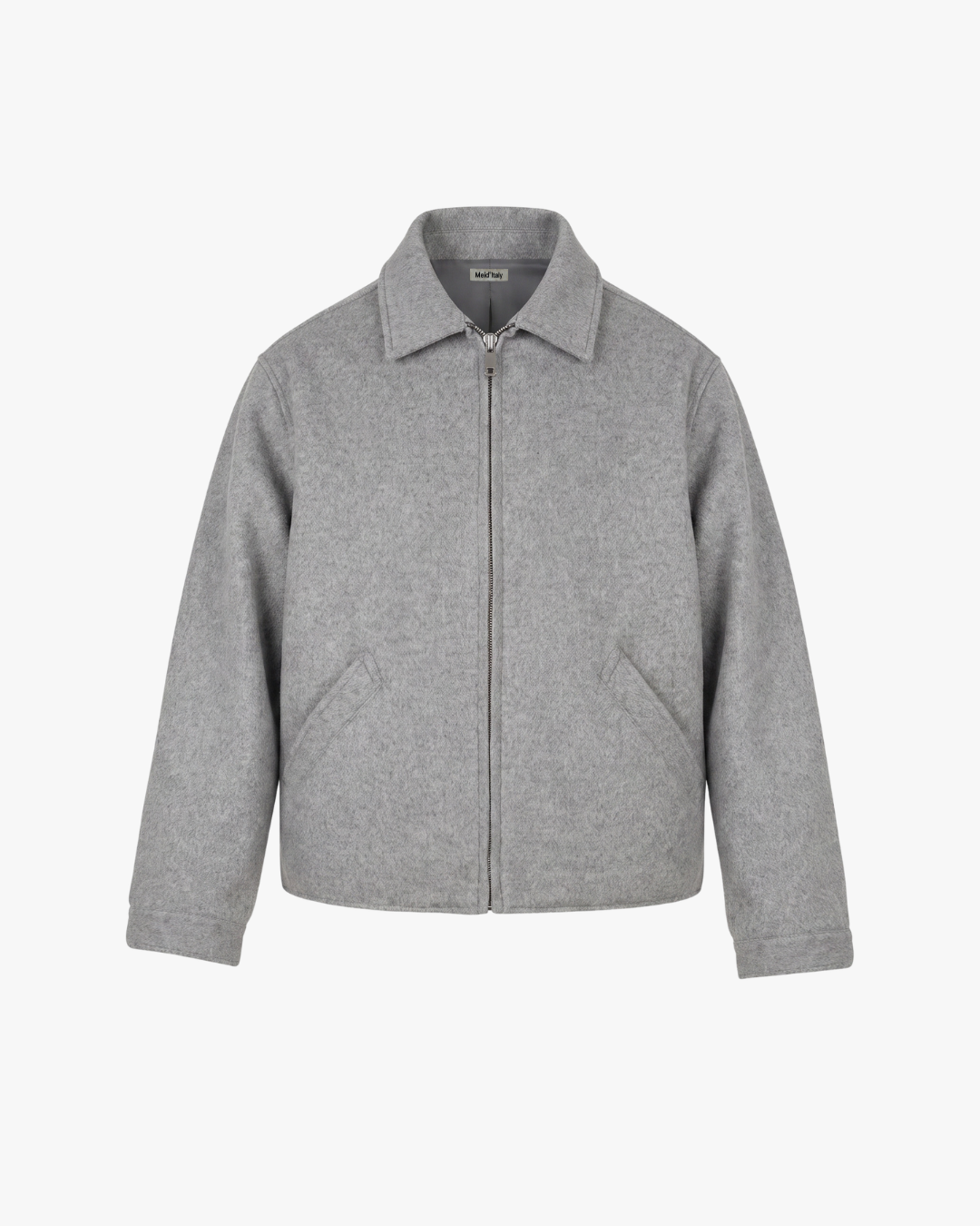 Merino Wool Jacket Grey