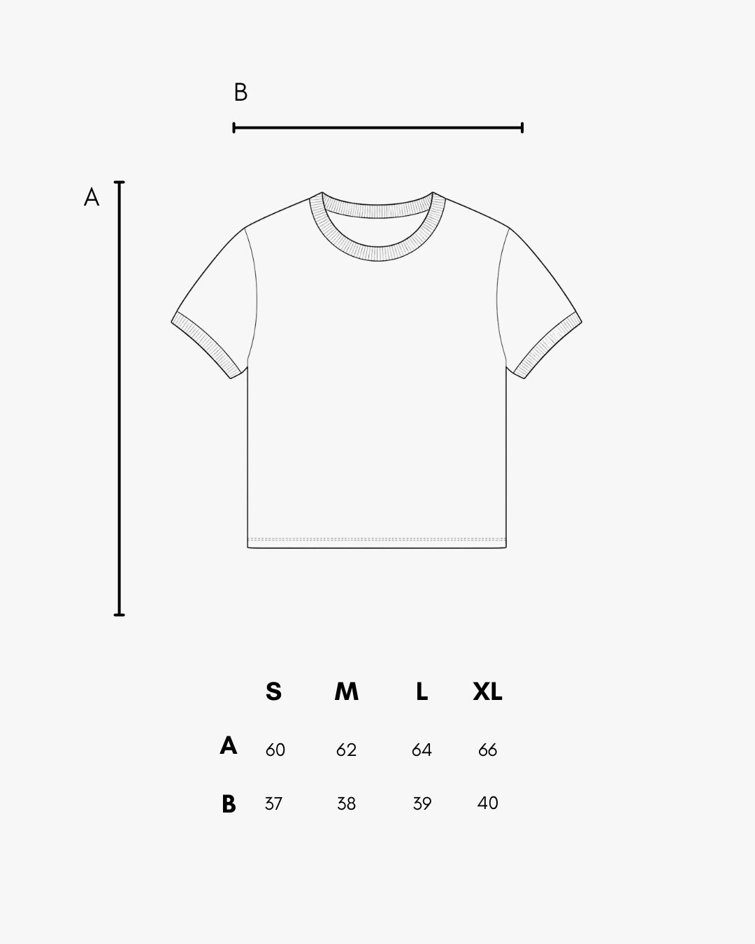 Ringer Tee Pack - Black/White - Guida alle taglie
