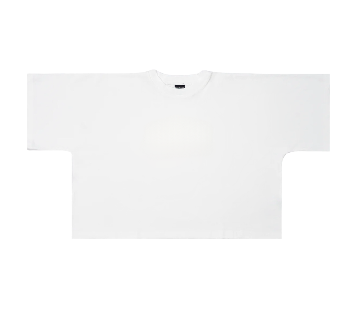 Meid Square Tee - White