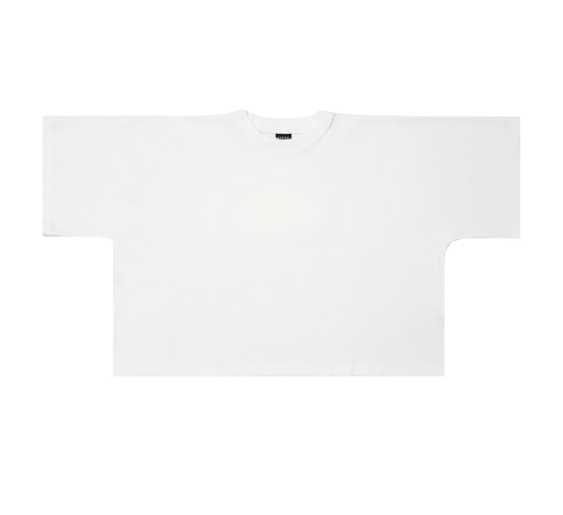 Meid Square Tee - White